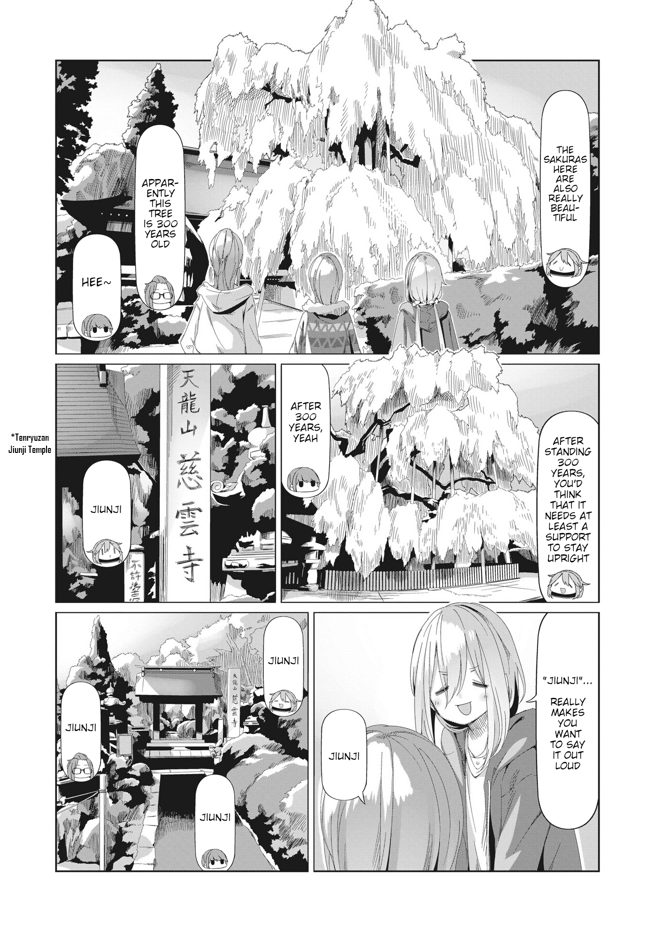 Read Laid-Back Camp EN Manga Online