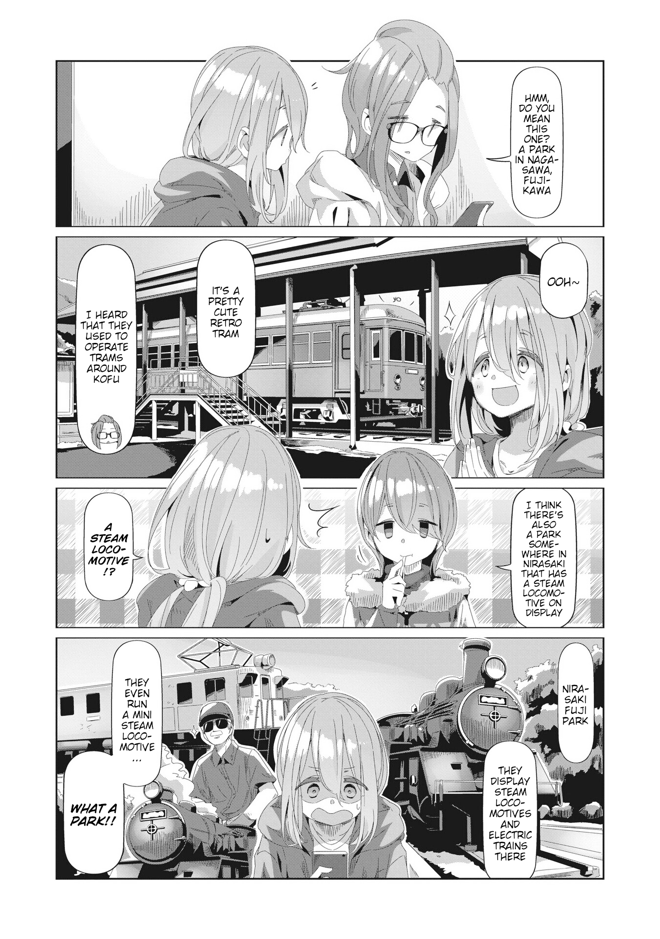 Read Laid-Back Camp EN Manga Online