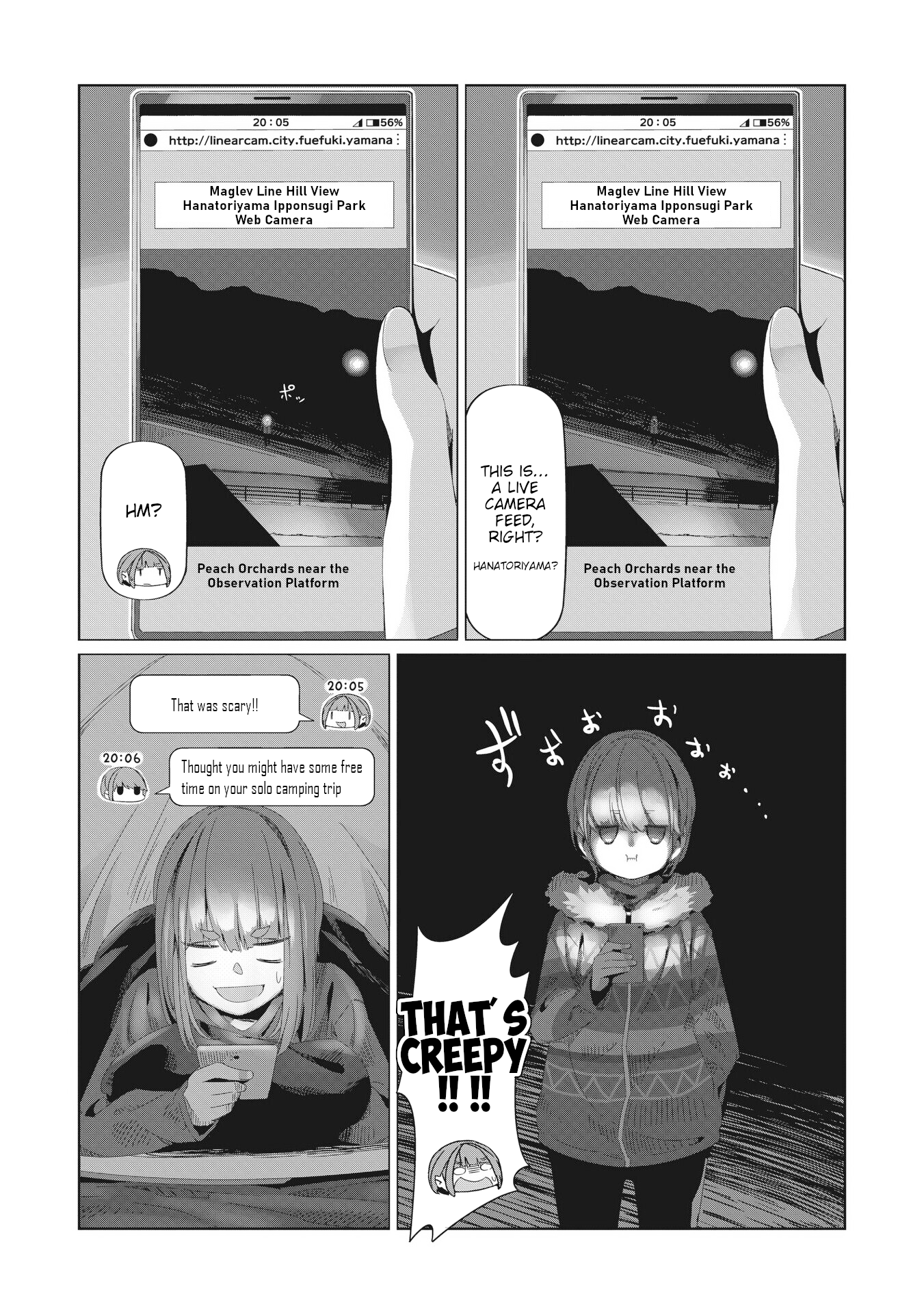 Read Laid-Back Camp EN Manga Online