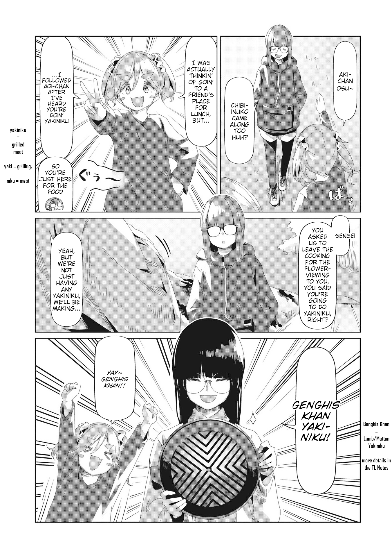 Read Laid-Back Camp EN Manga Online