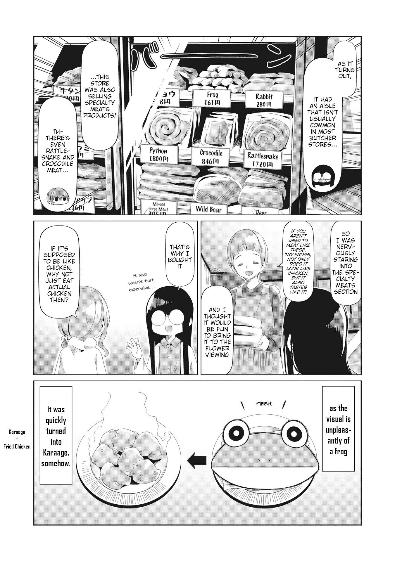 Read Laid-Back Camp EN Manga Online