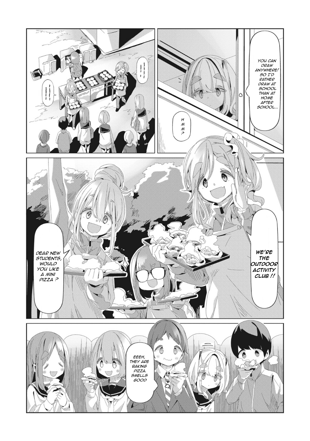 Read Laid-Back Camp EN Manga Online