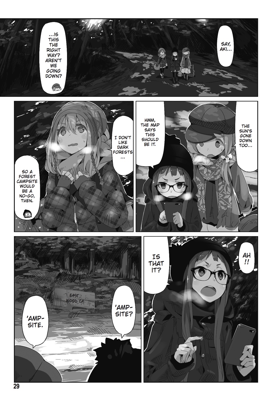 Read Laid-Back Camp EN Manga Online