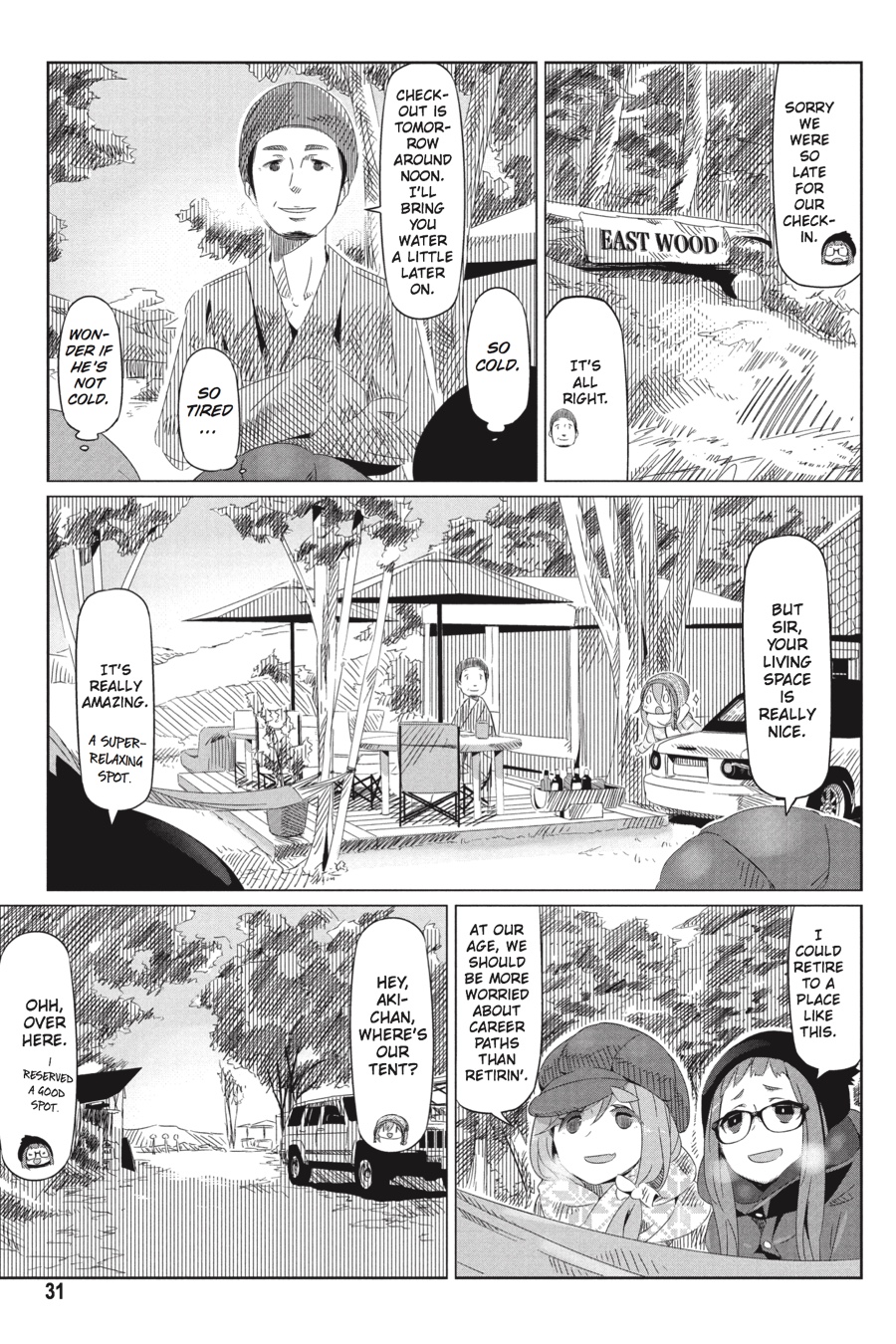 Read Laid-Back Camp EN Manga Online