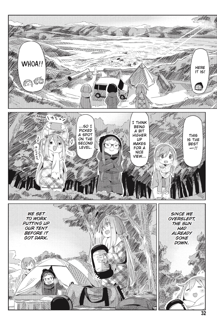 Read Laid-Back Camp EN Manga Online