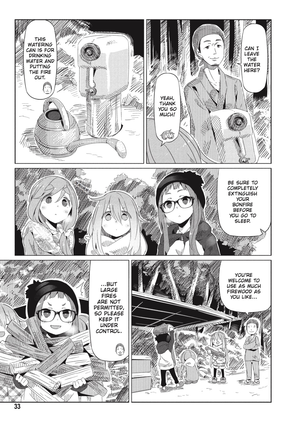 Read Laid-Back Camp EN Manga Online