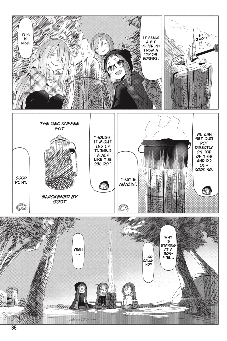 Read Laid-Back Camp EN Manga Online