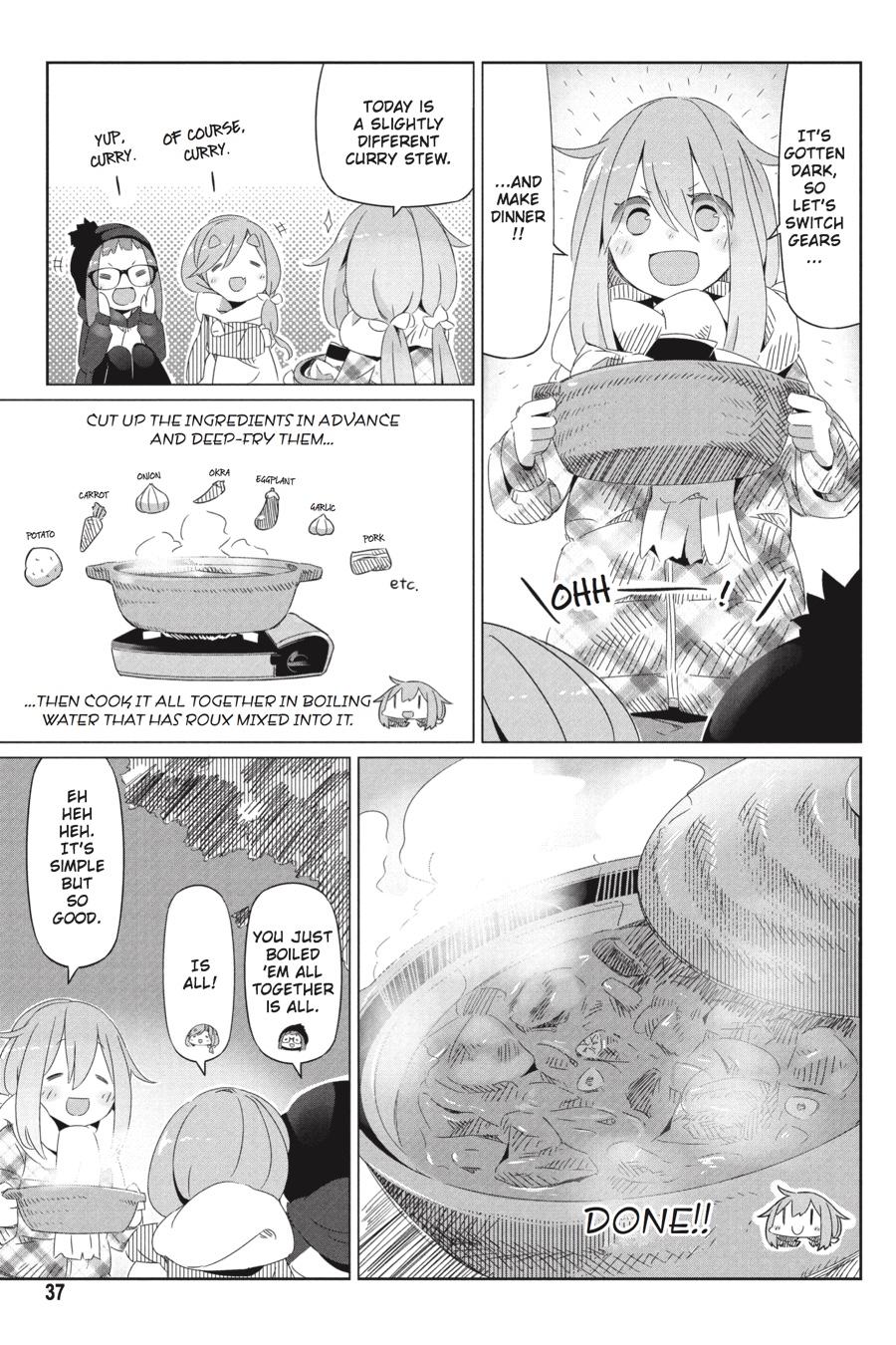 Read Laid-Back Camp EN Manga Online