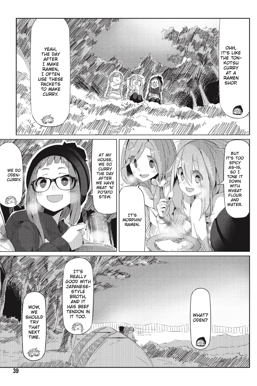 Read Laid-Back Camp EN Manga Online