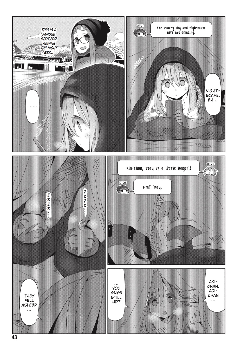 Read Laid-Back Camp EN Manga Online