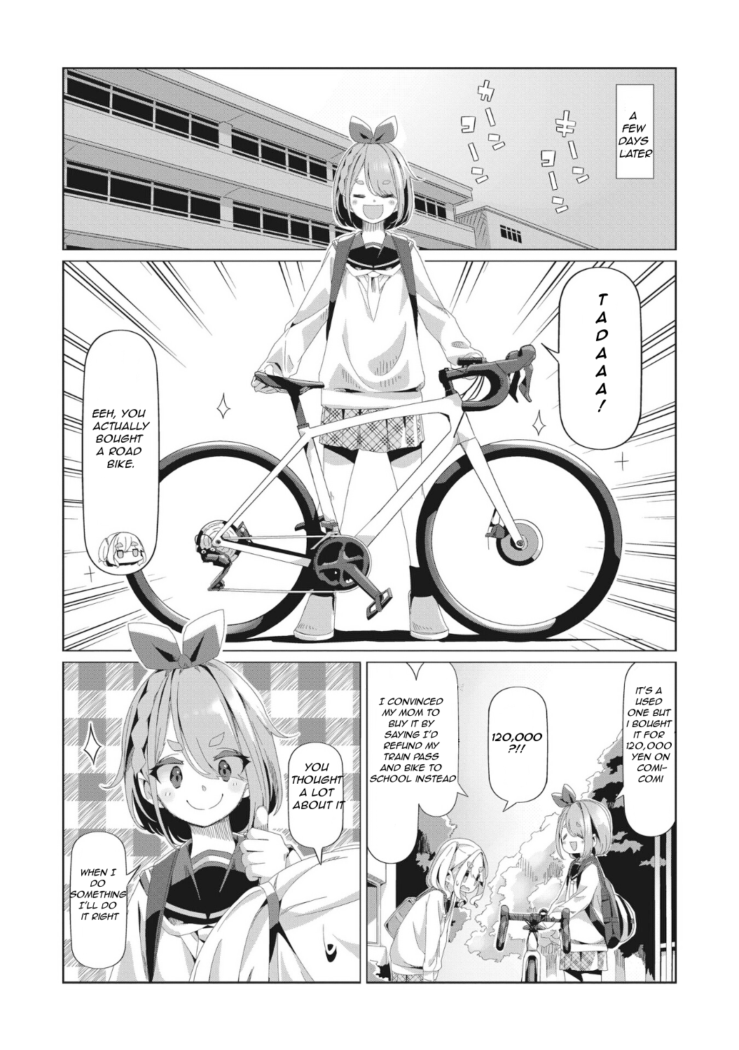 Read Laid-Back Camp EN Manga Online