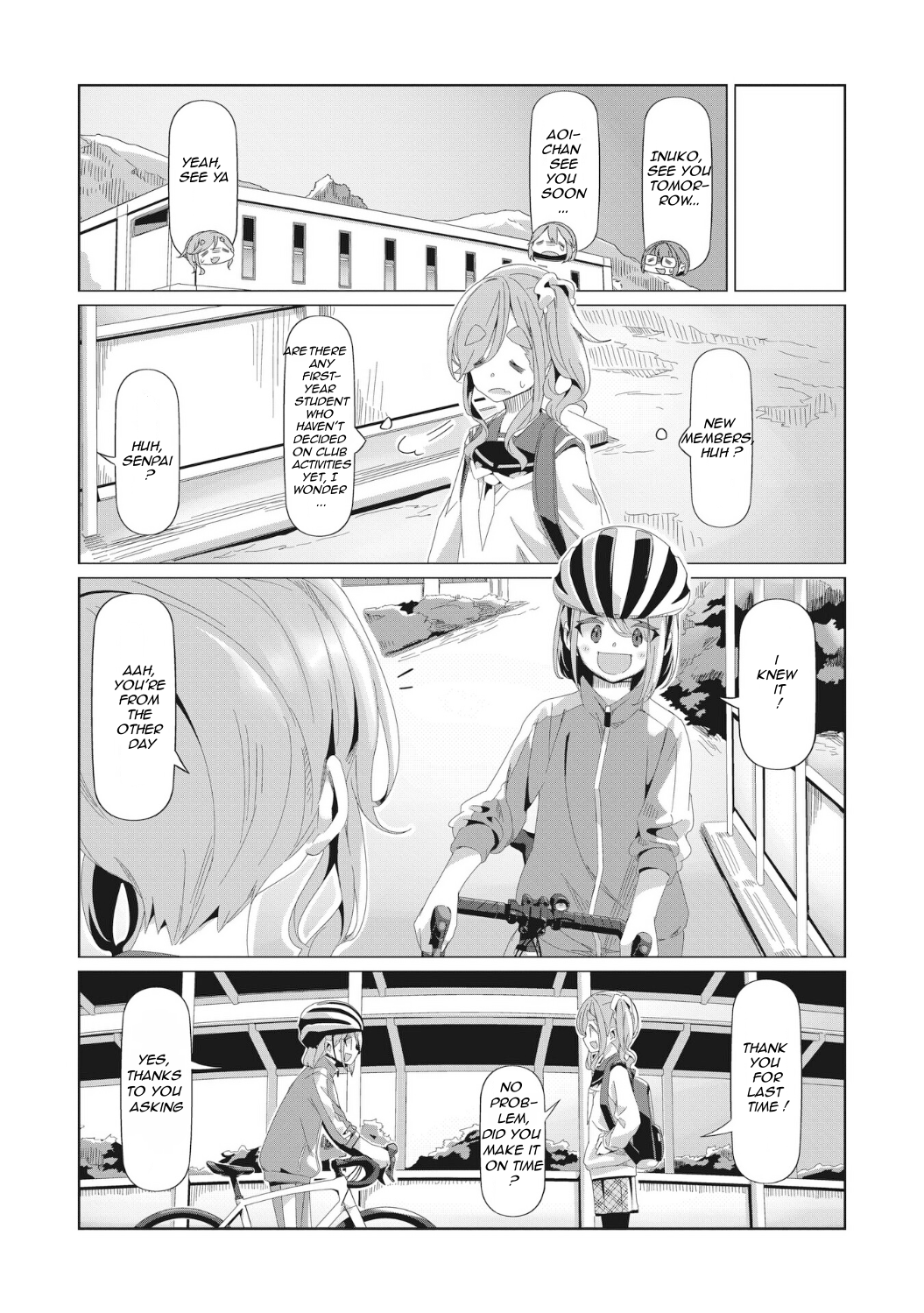 Read Laid-Back Camp EN Manga Online