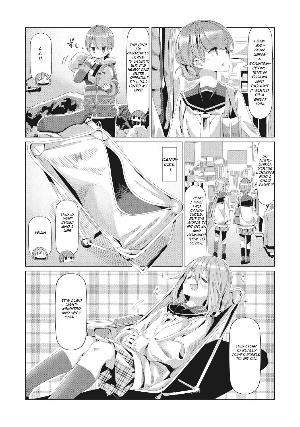 Read Laid-Back Camp EN Manga Online