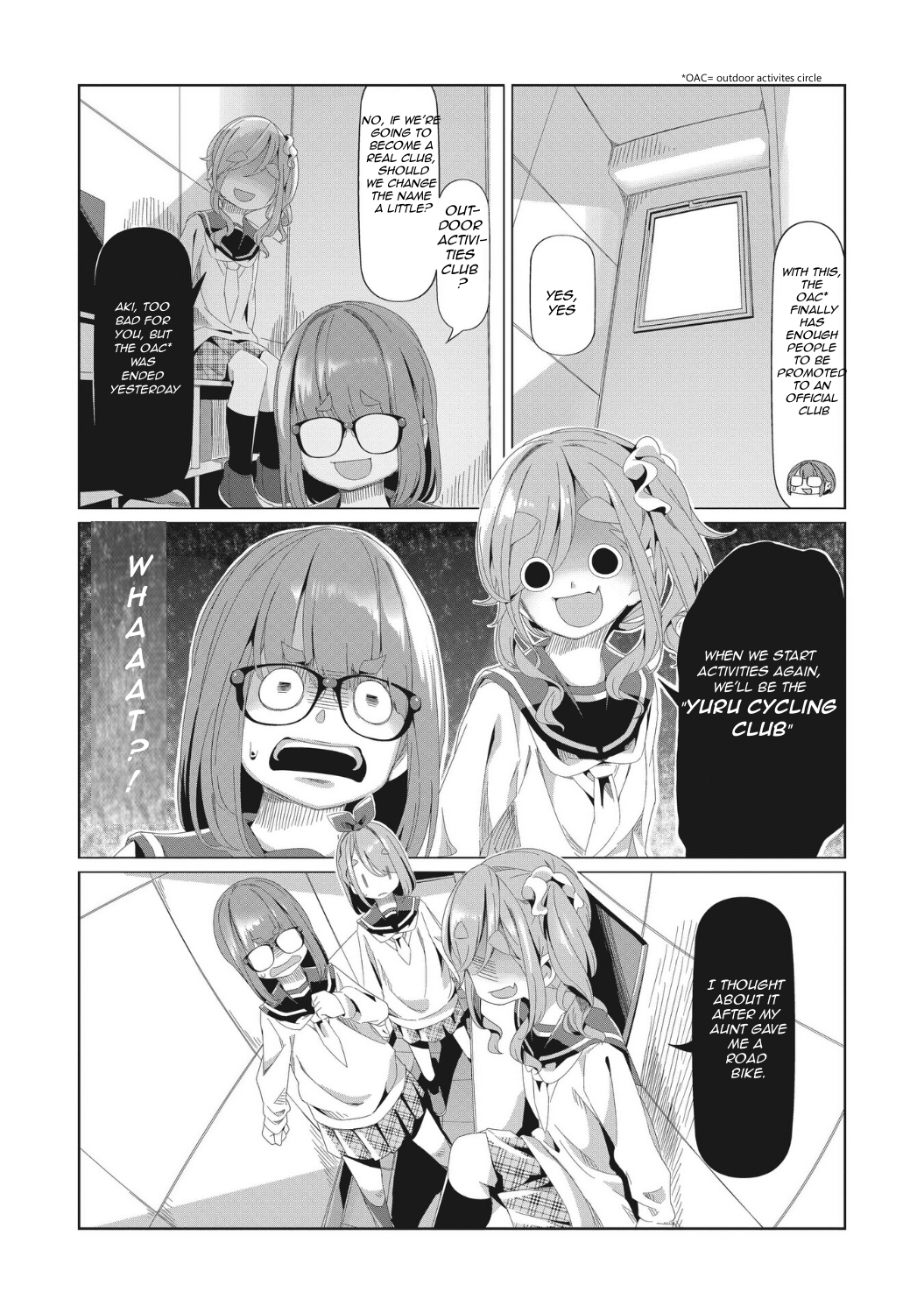 Read Laid-Back Camp EN Manga Online