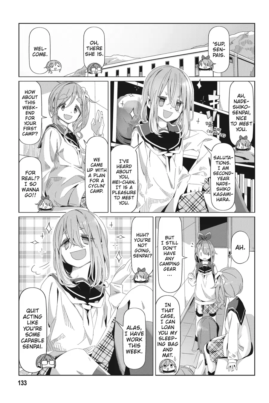 Read Laid-Back Camp EN Manga Online