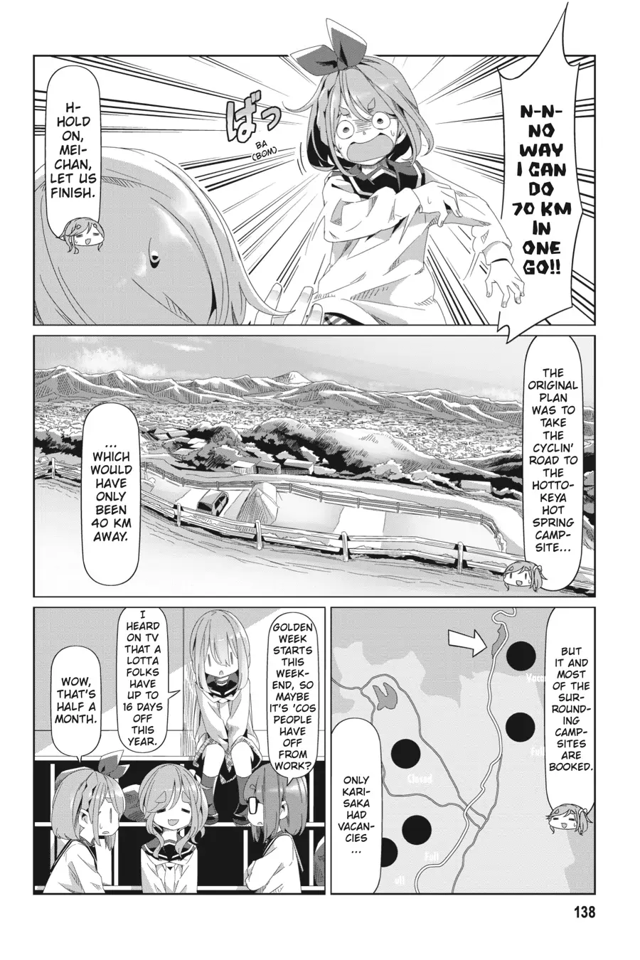 Read Laid-Back Camp EN Manga Online