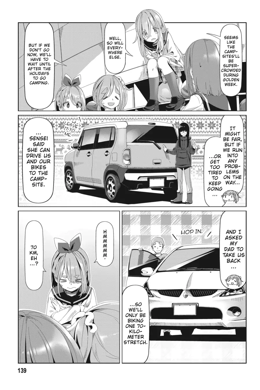 Read Laid-Back Camp EN Manga Online