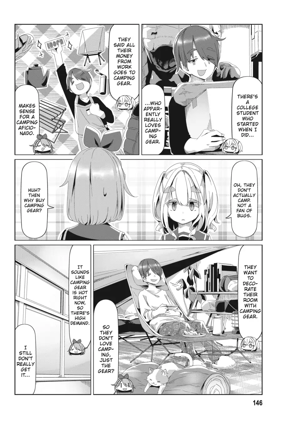 Read Laid-Back Camp EN Manga Online