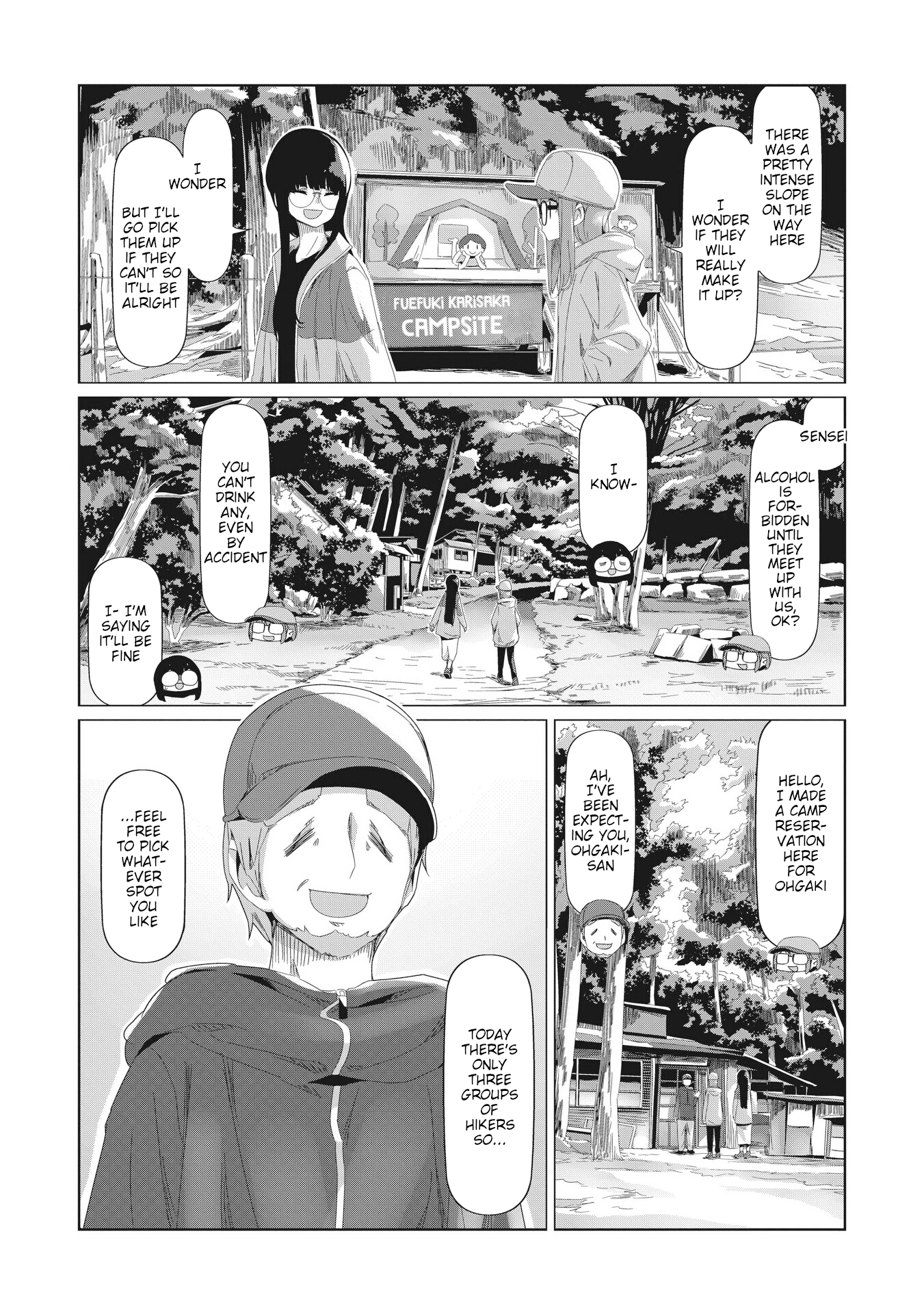 Read Laid-Back Camp EN Manga Online
