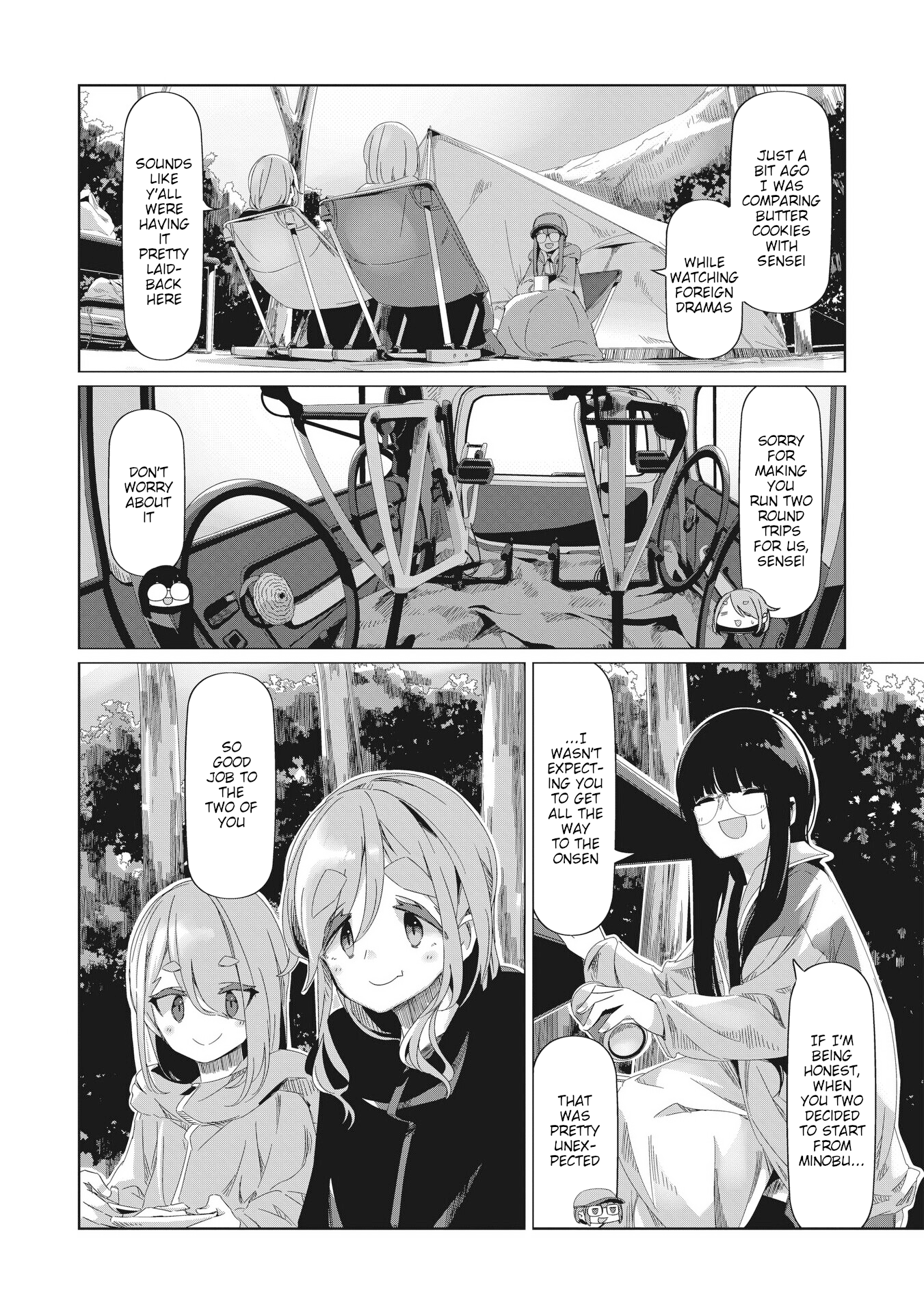 Read Laid-Back Camp EN Manga Online