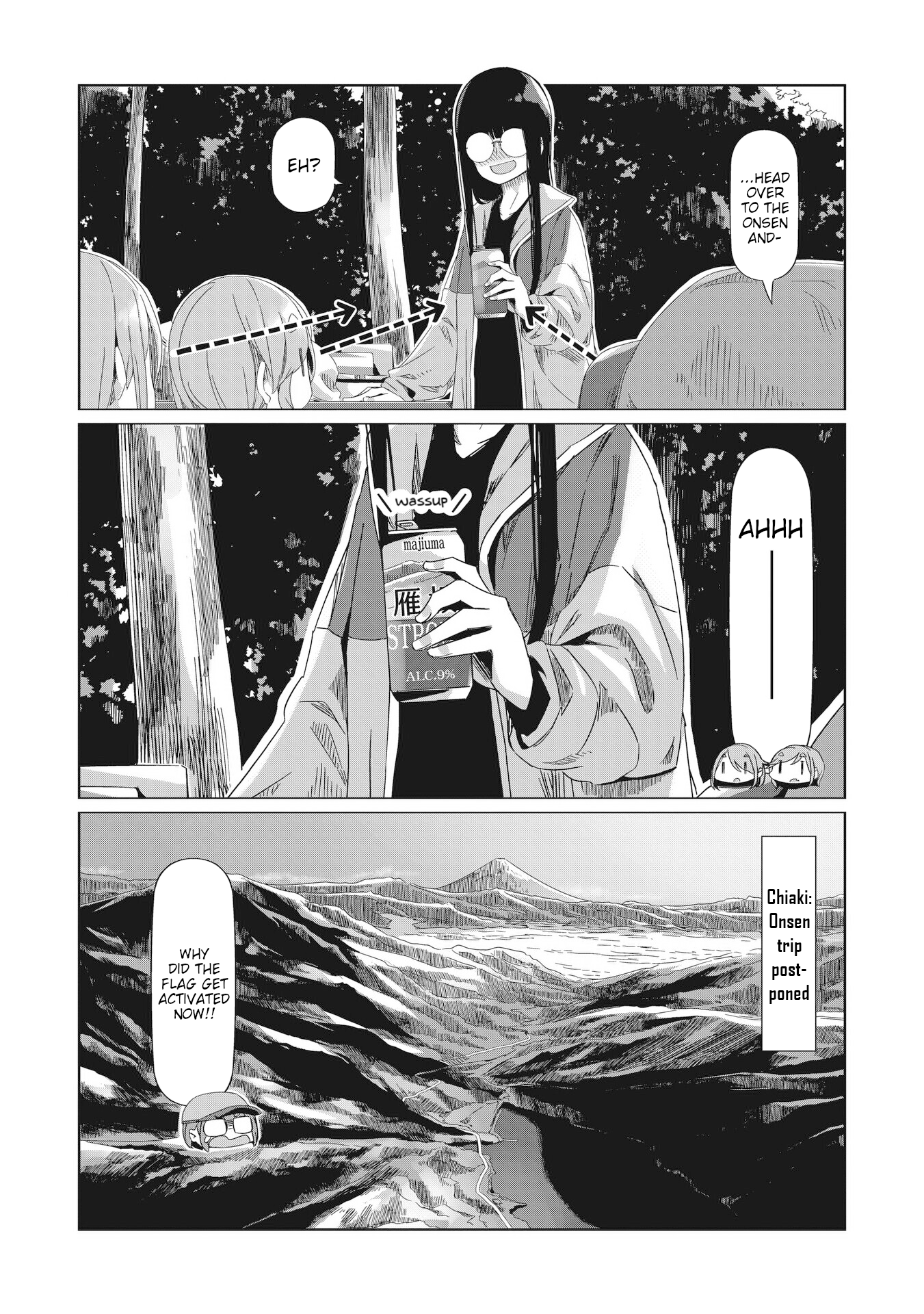 Read Laid-Back Camp EN Manga Online