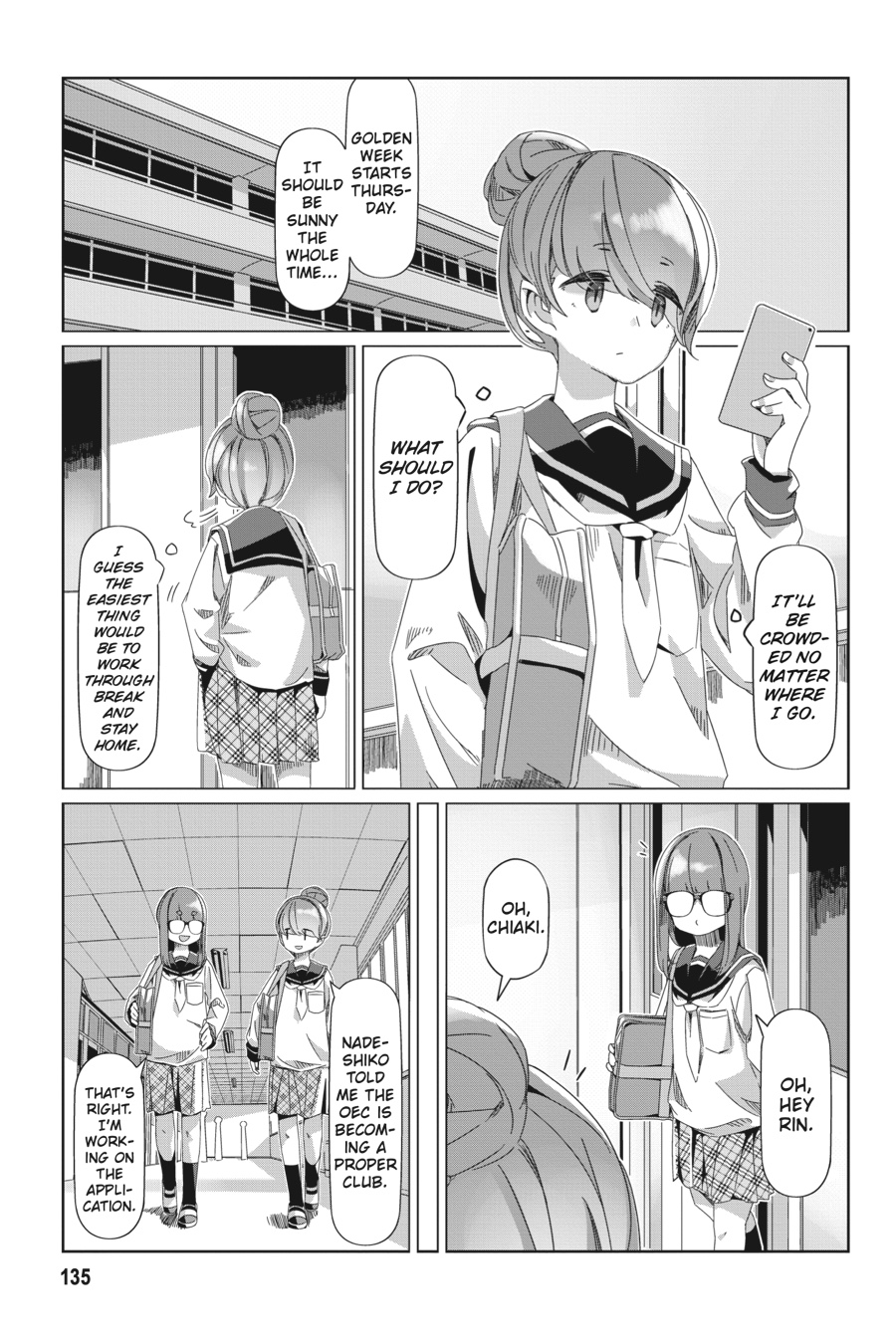 Read Laid-Back Camp EN Manga Online