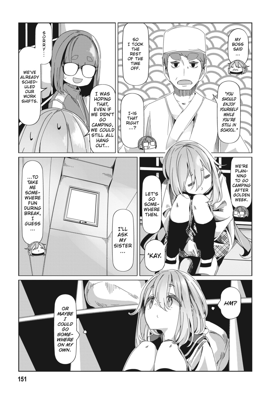 Read Laid-Back Camp EN Manga Online