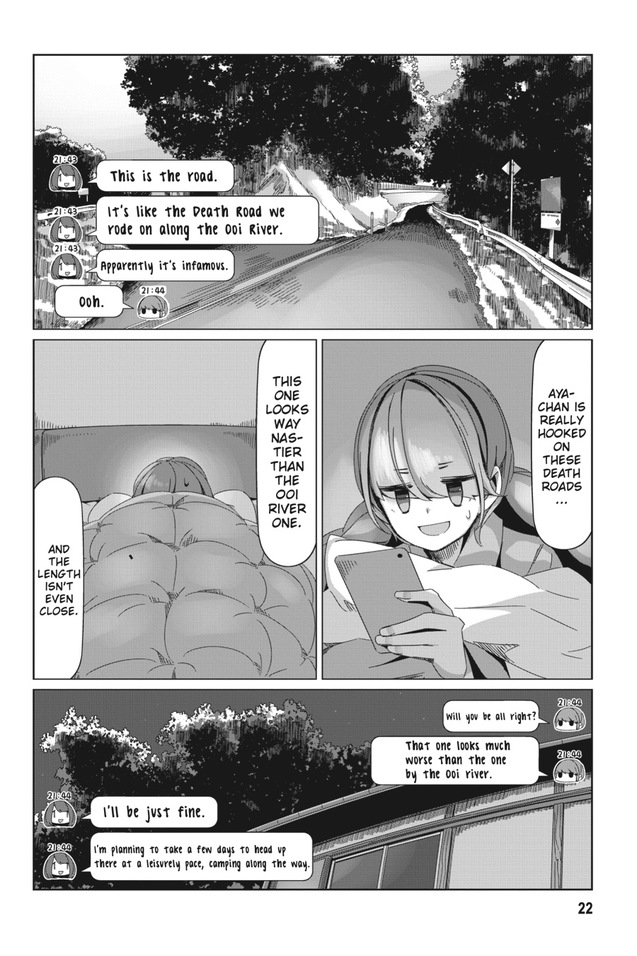 Read Laid-Back Camp EN Manga Online
