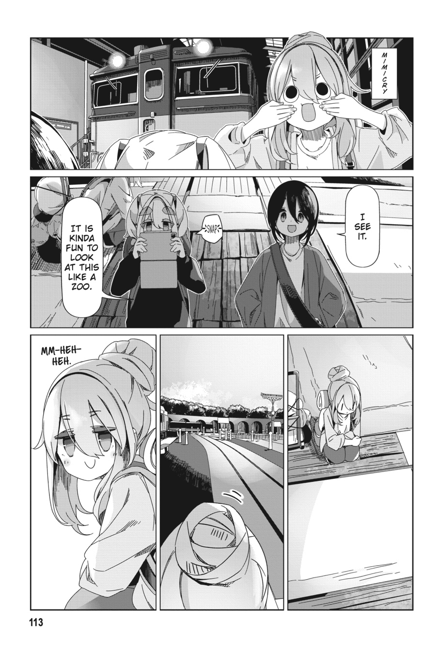 Read Laid-Back Camp EN Manga Online