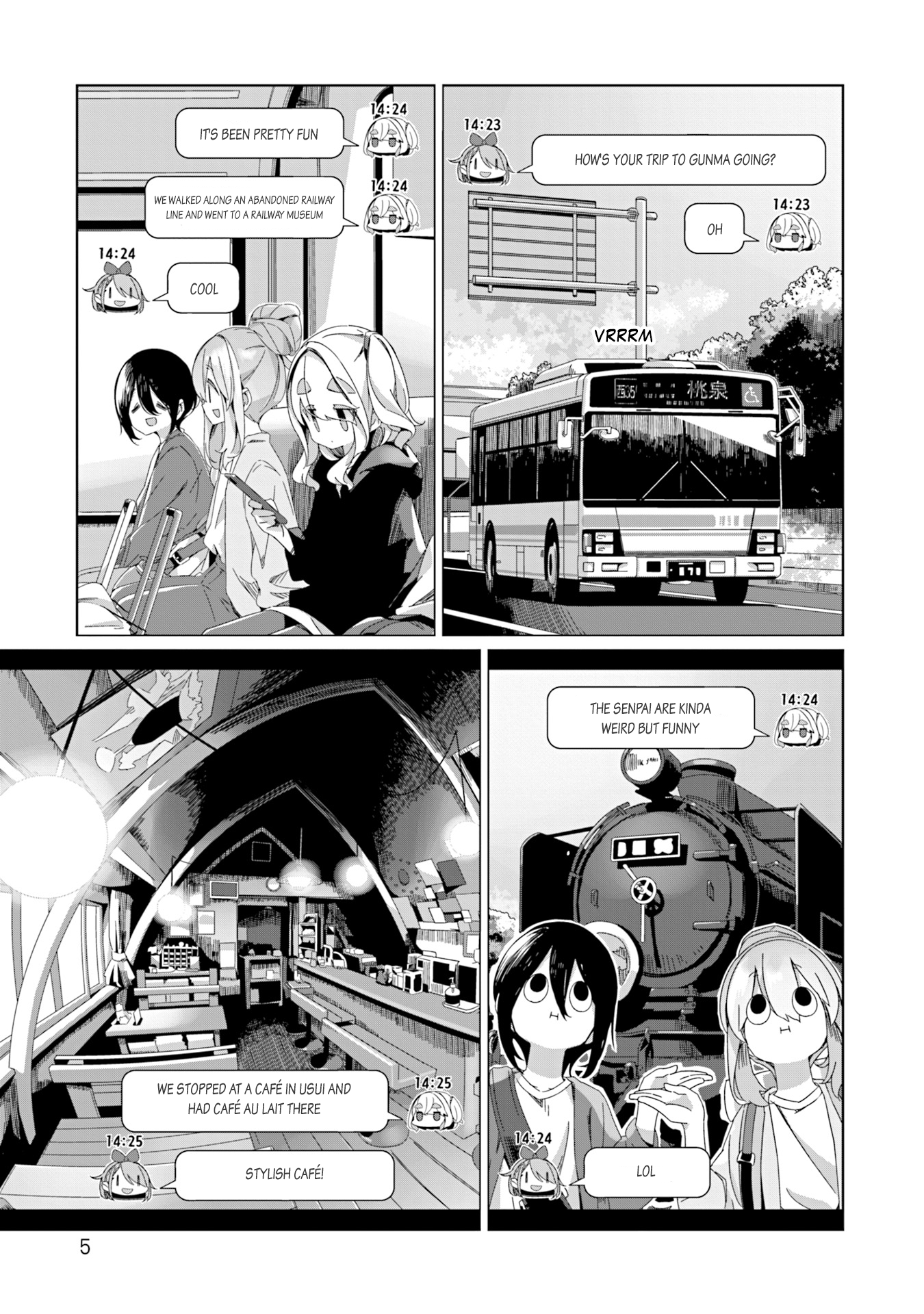 Read Laid-Back Camp EN Manga Online