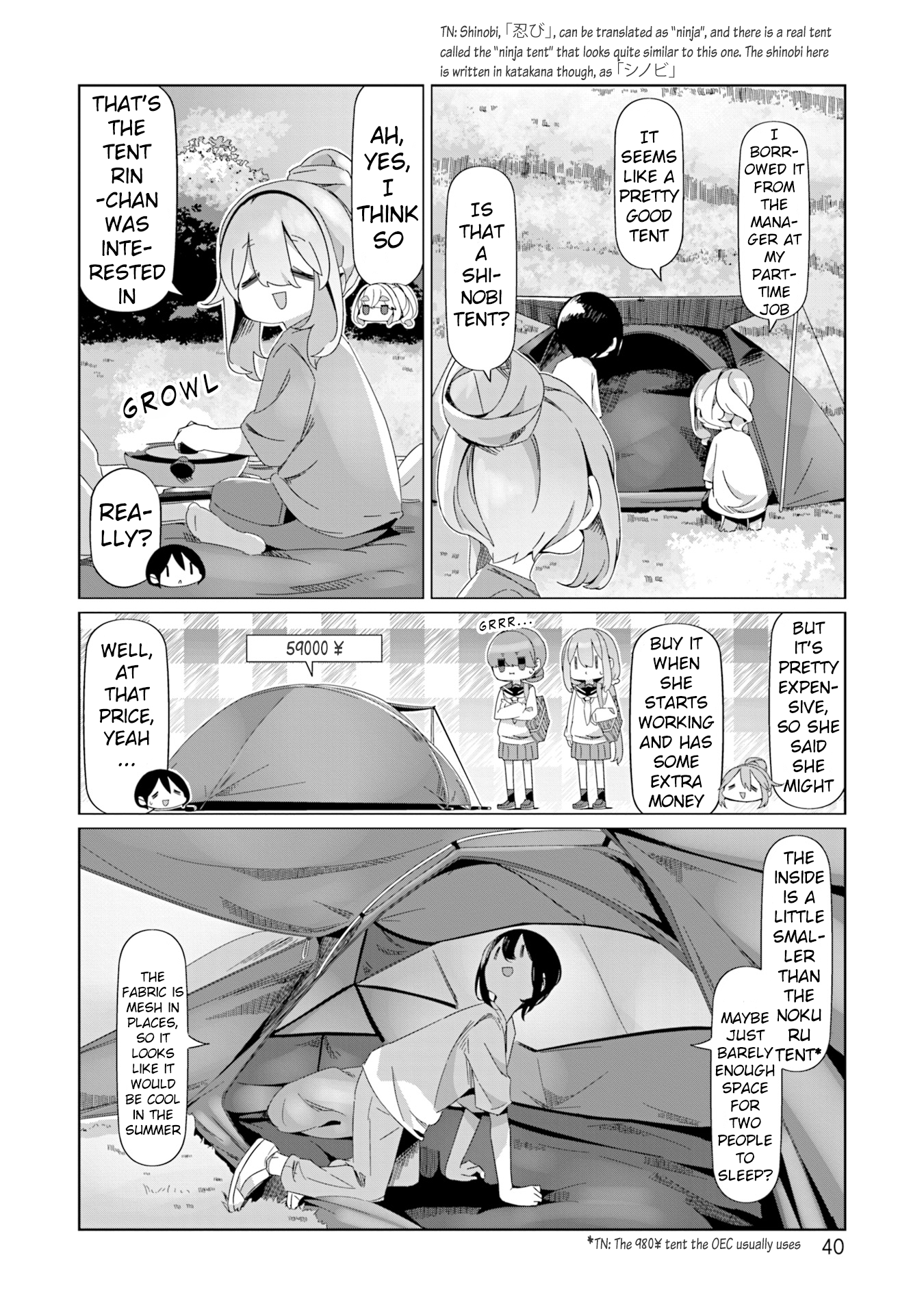 Read Laid-Back Camp EN Manga Online