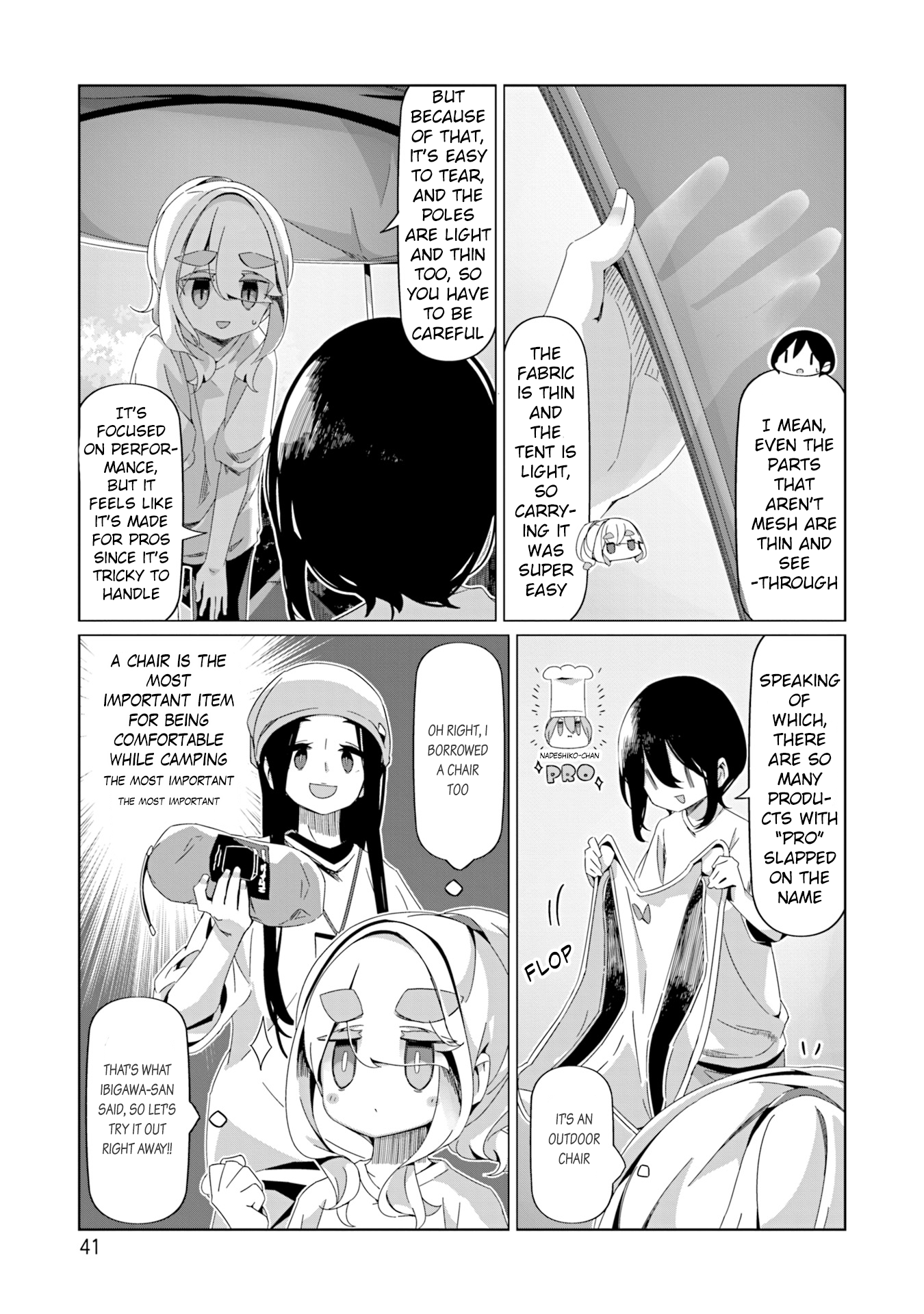 Read Laid-Back Camp EN Manga Online