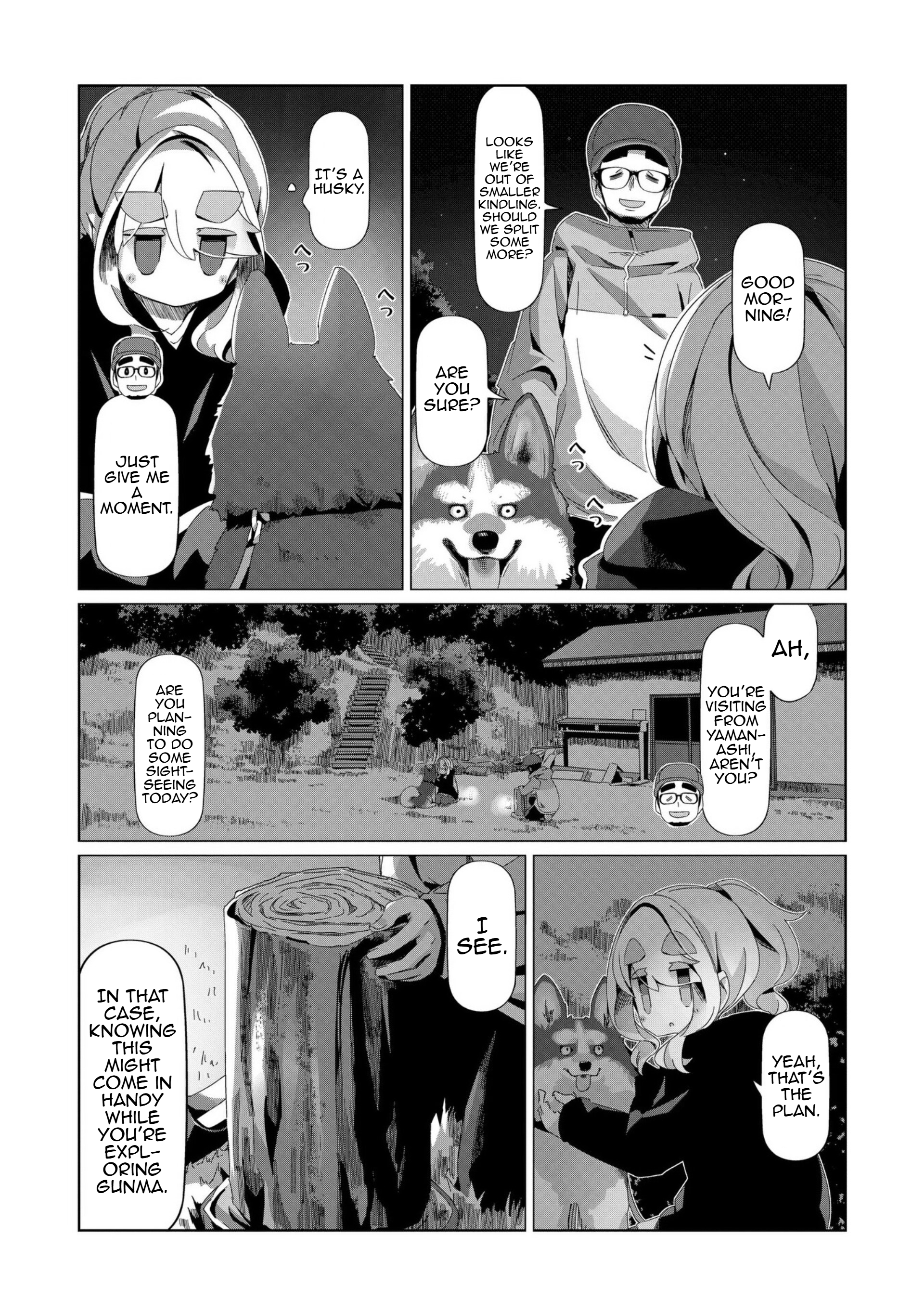 Read Laid-Back Camp EN Manga Online