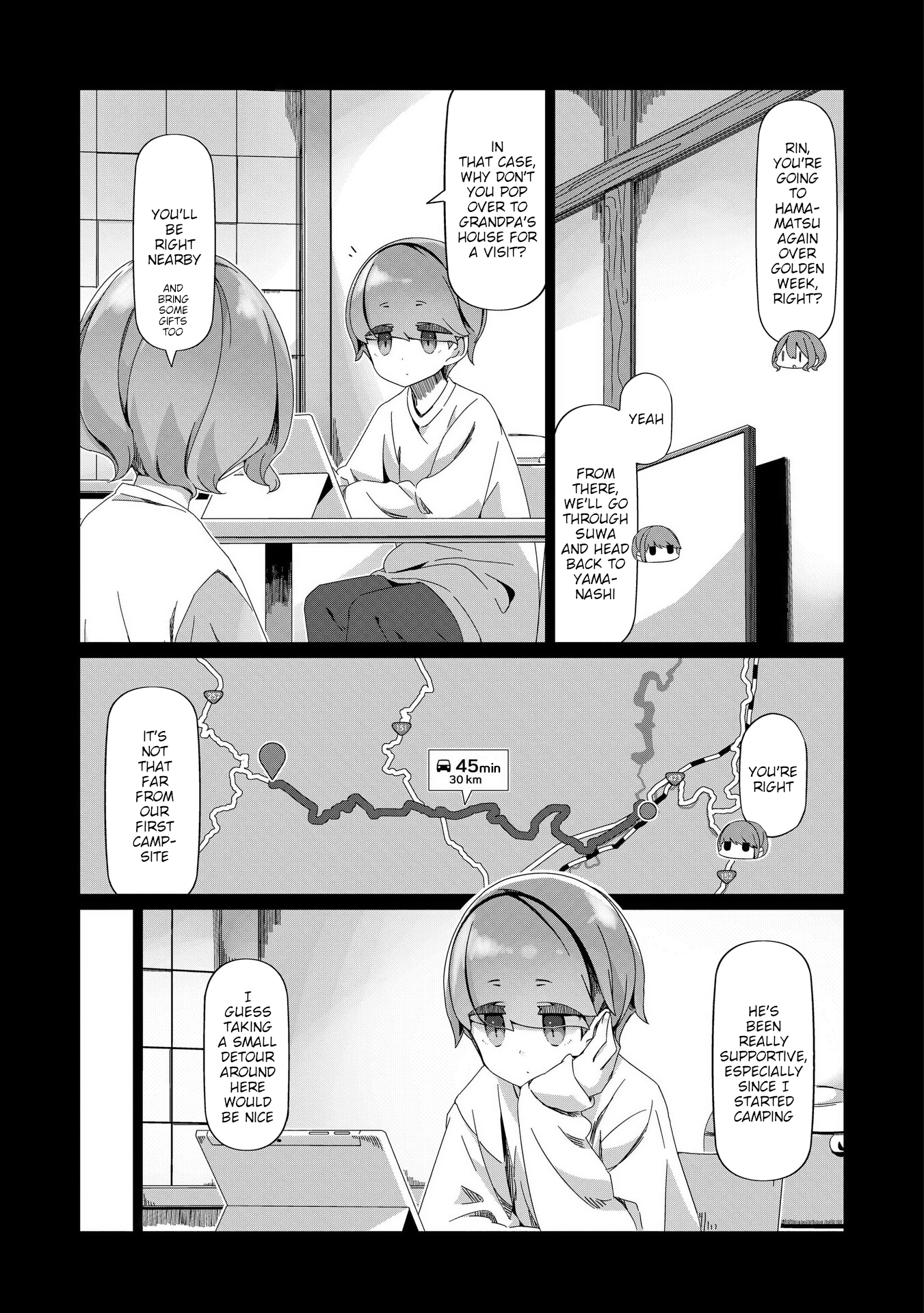 Read Laid-Back Camp EN Manga Online