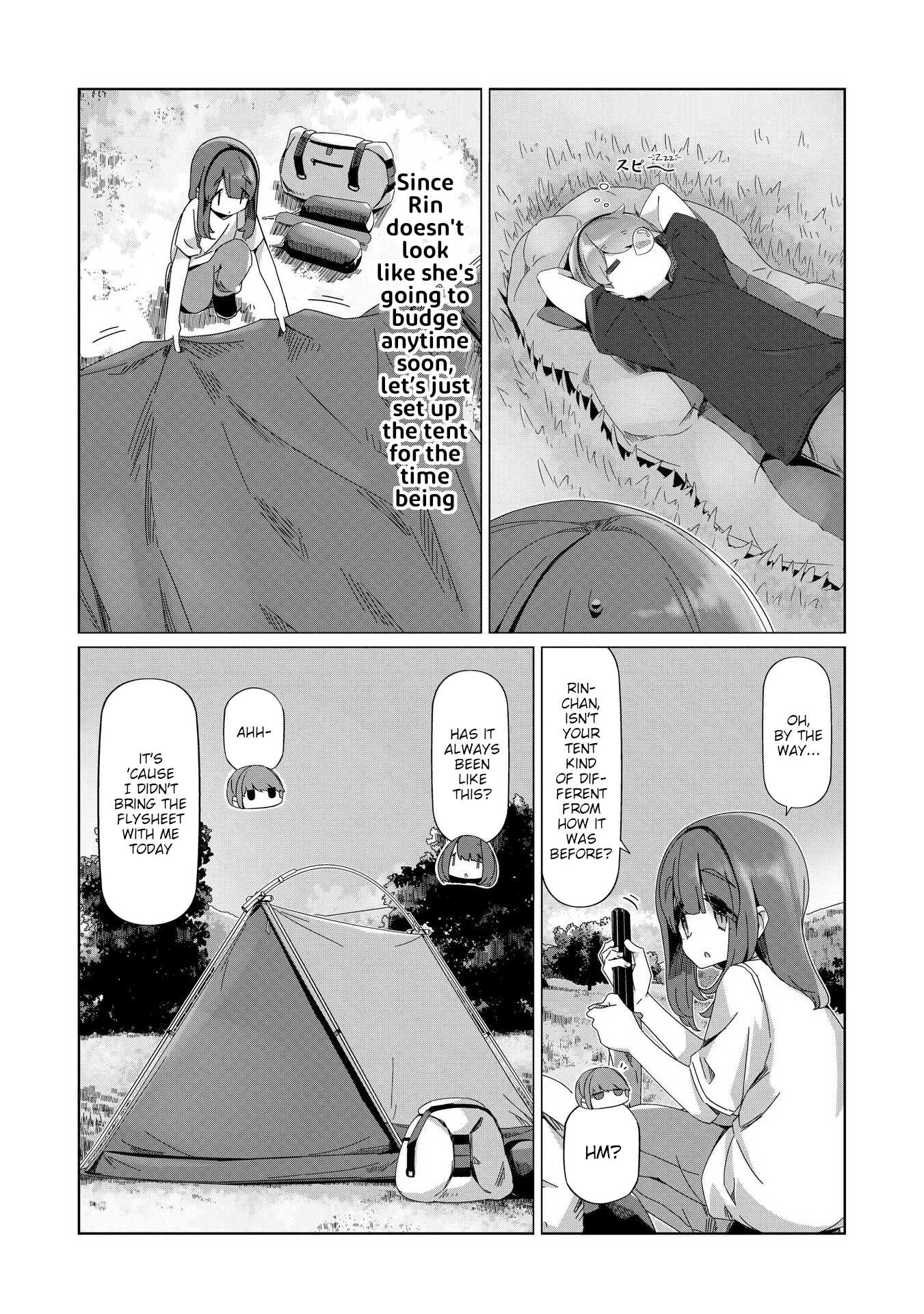 Read Laid-Back Camp EN Manga Online