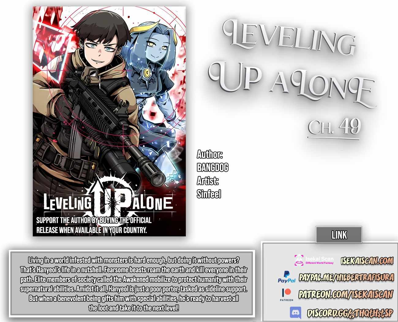 Read Leveling Up Alone EN Manga Online