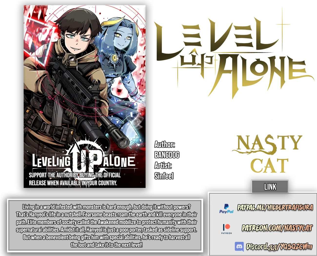 Read Leveling Up Alone EN Manga Online