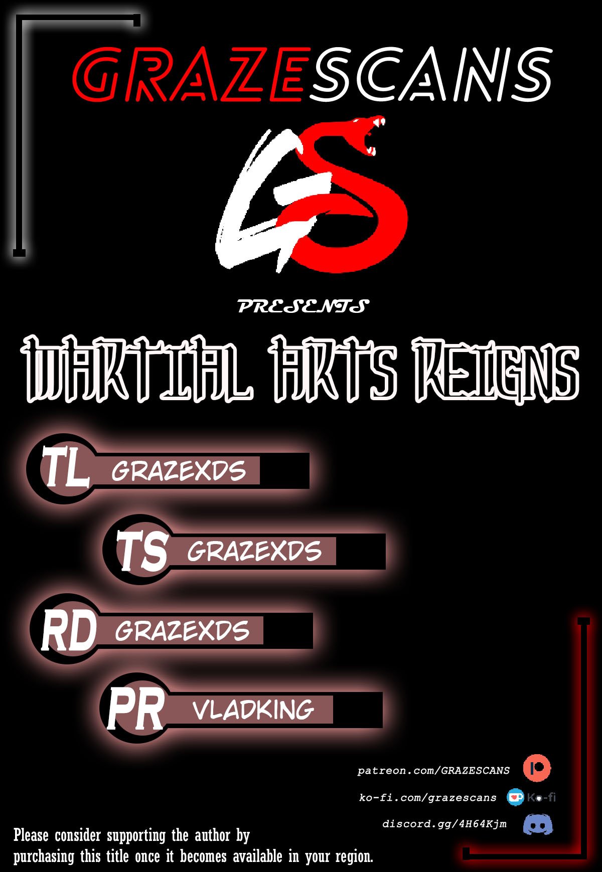 Read Martial Arts Reigns EN Manga Online