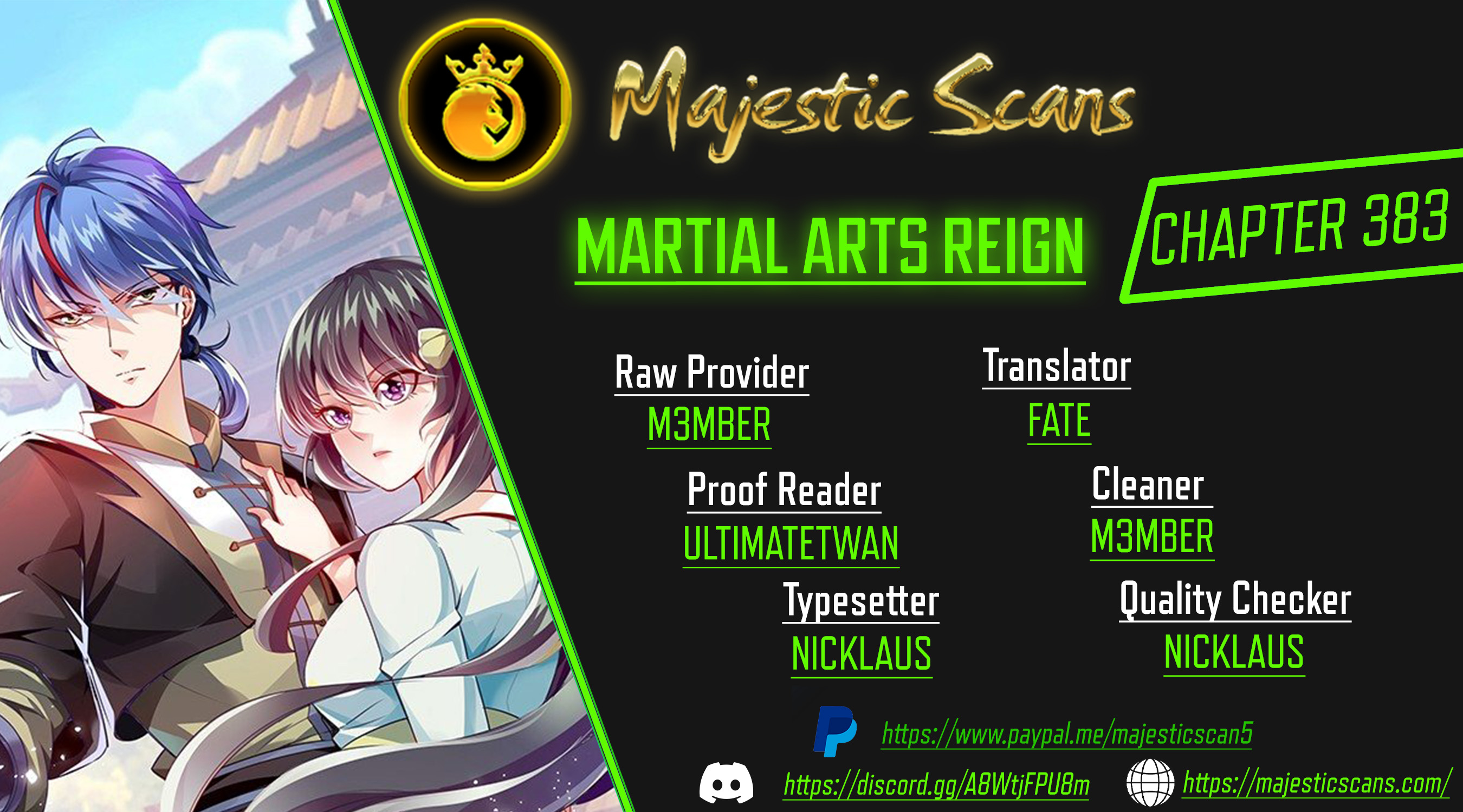 Read Martial Arts Reigns EN Manga Online