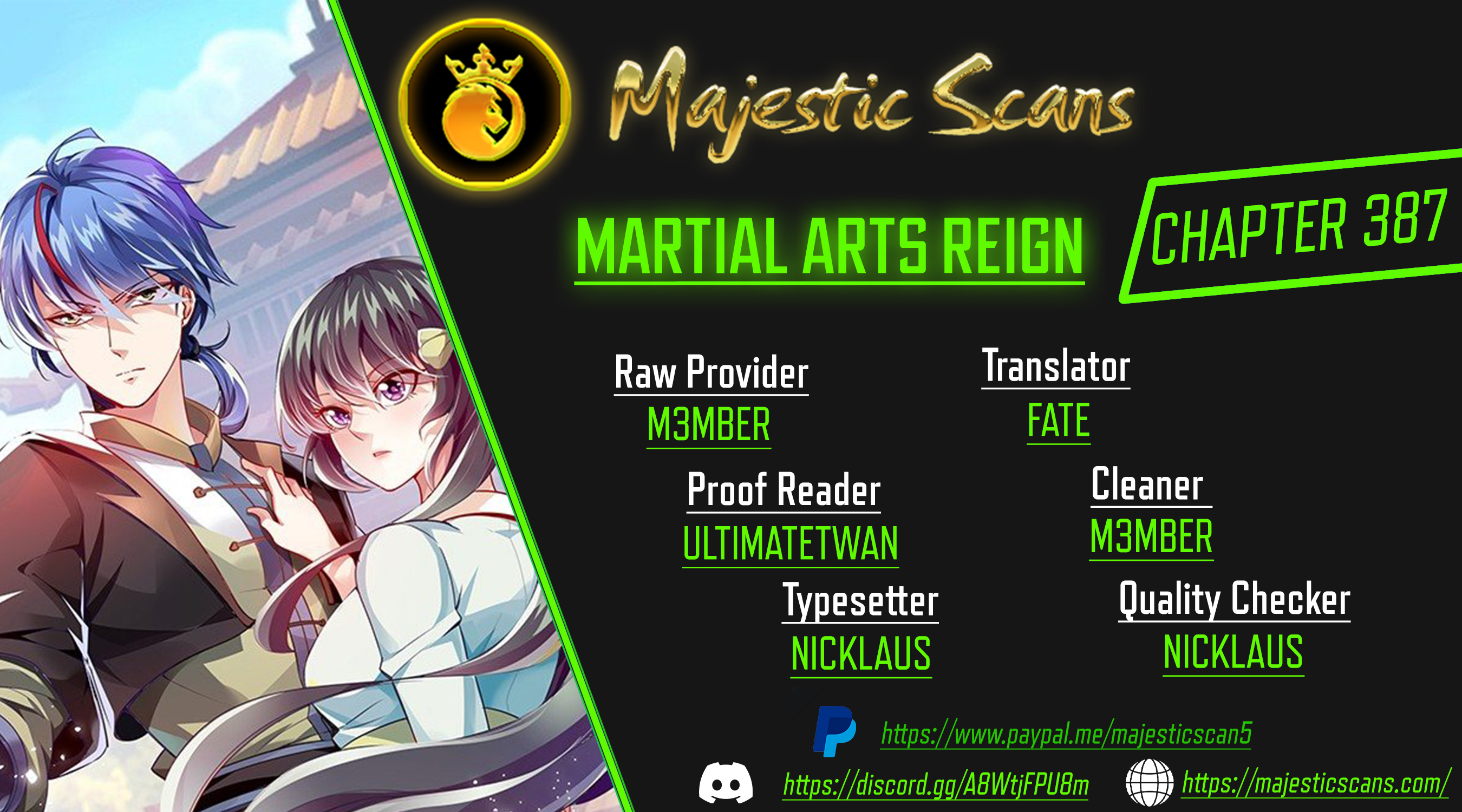 Read Martial Arts Reigns EN Manga Online