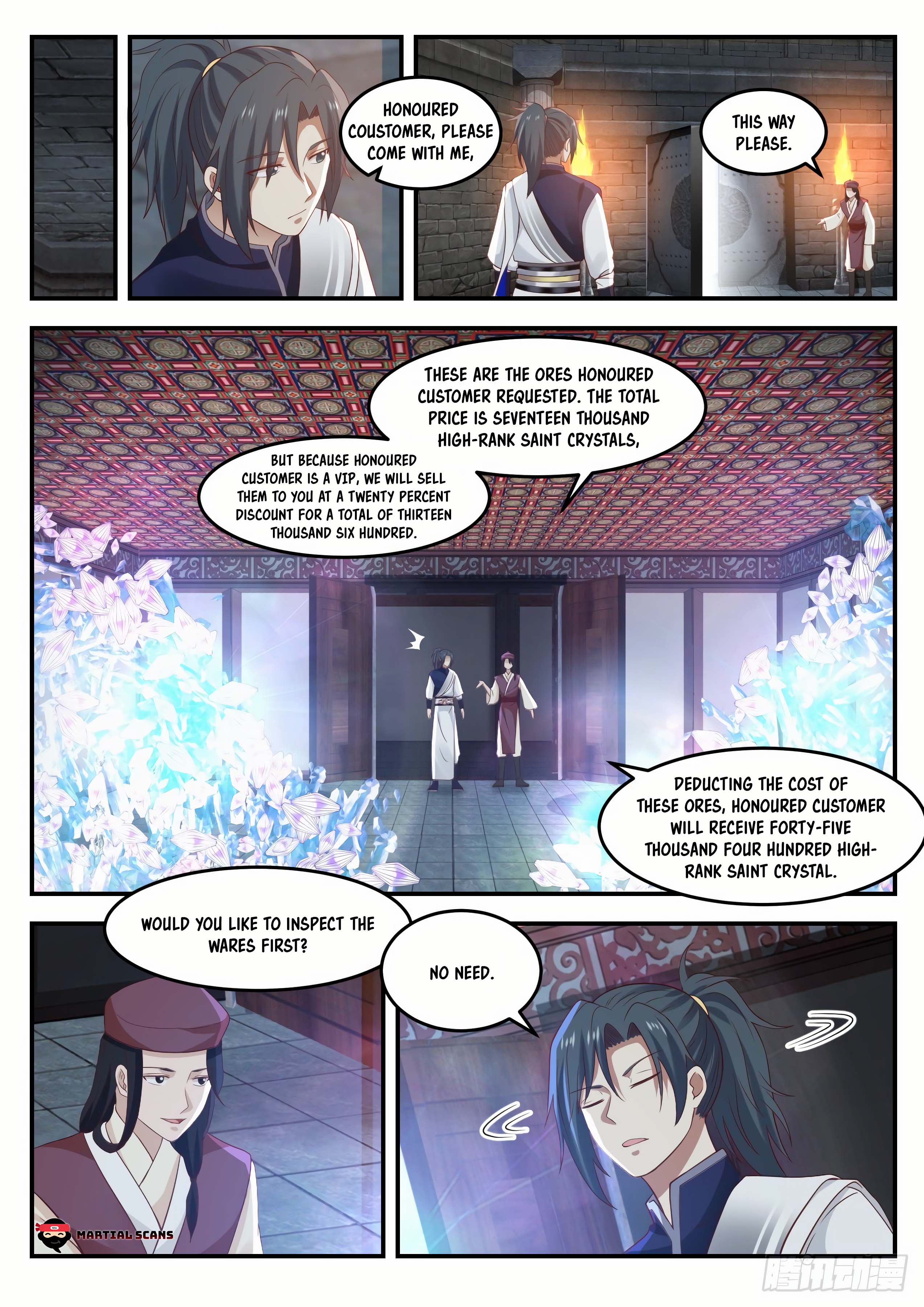 Read Martial Peak EN Manga Online