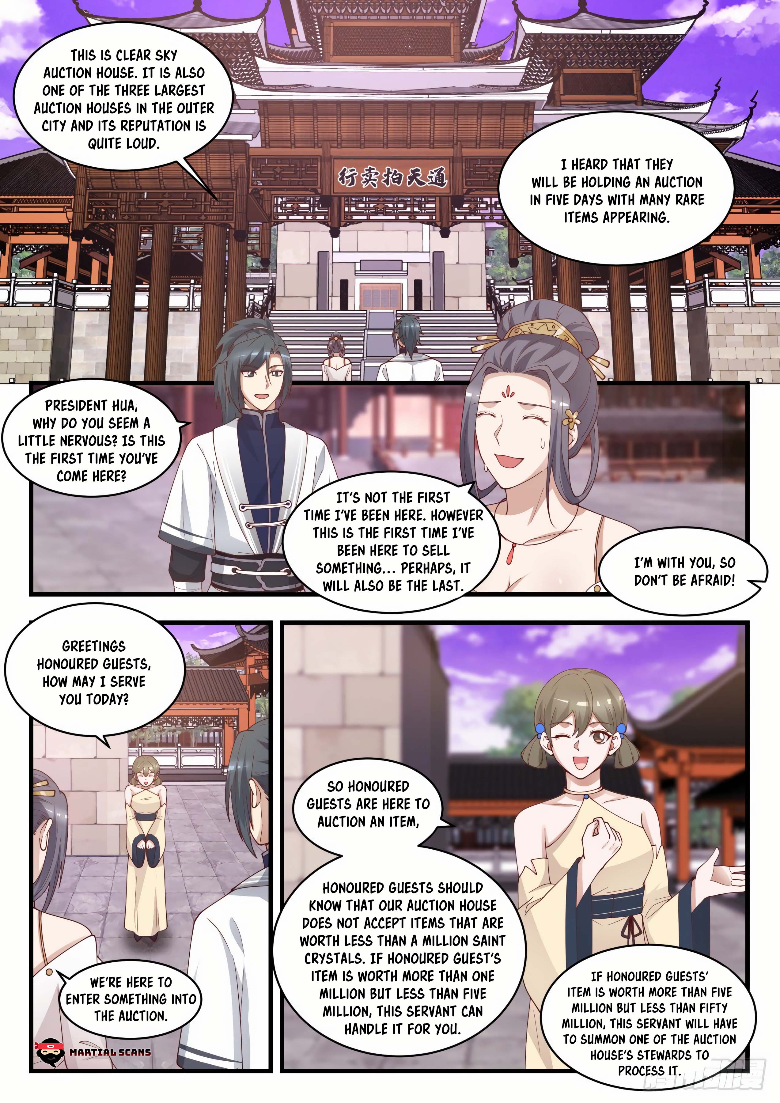 Read Martial Peak EN Manga Online