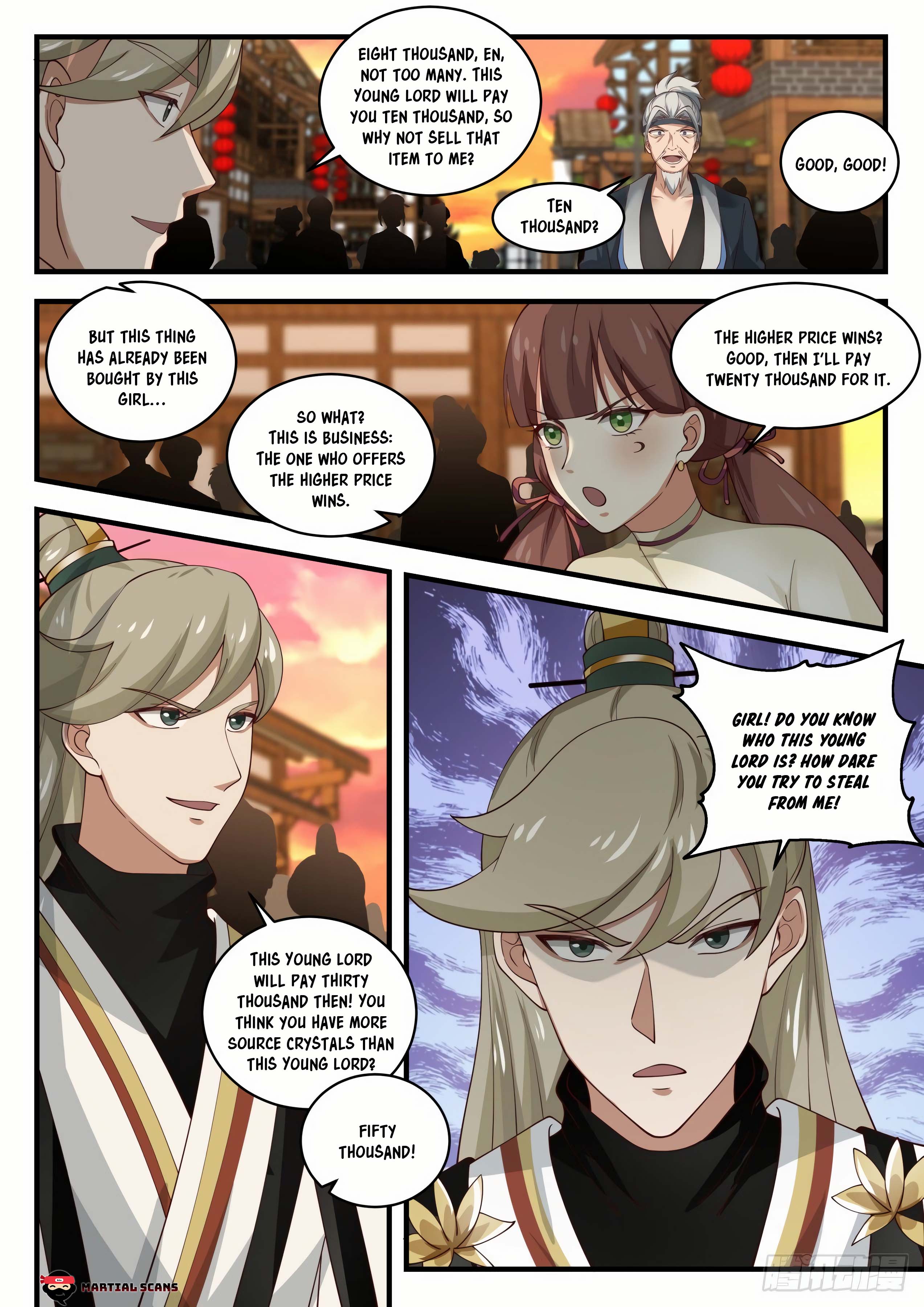 Read Martial Peak EN Manga Online