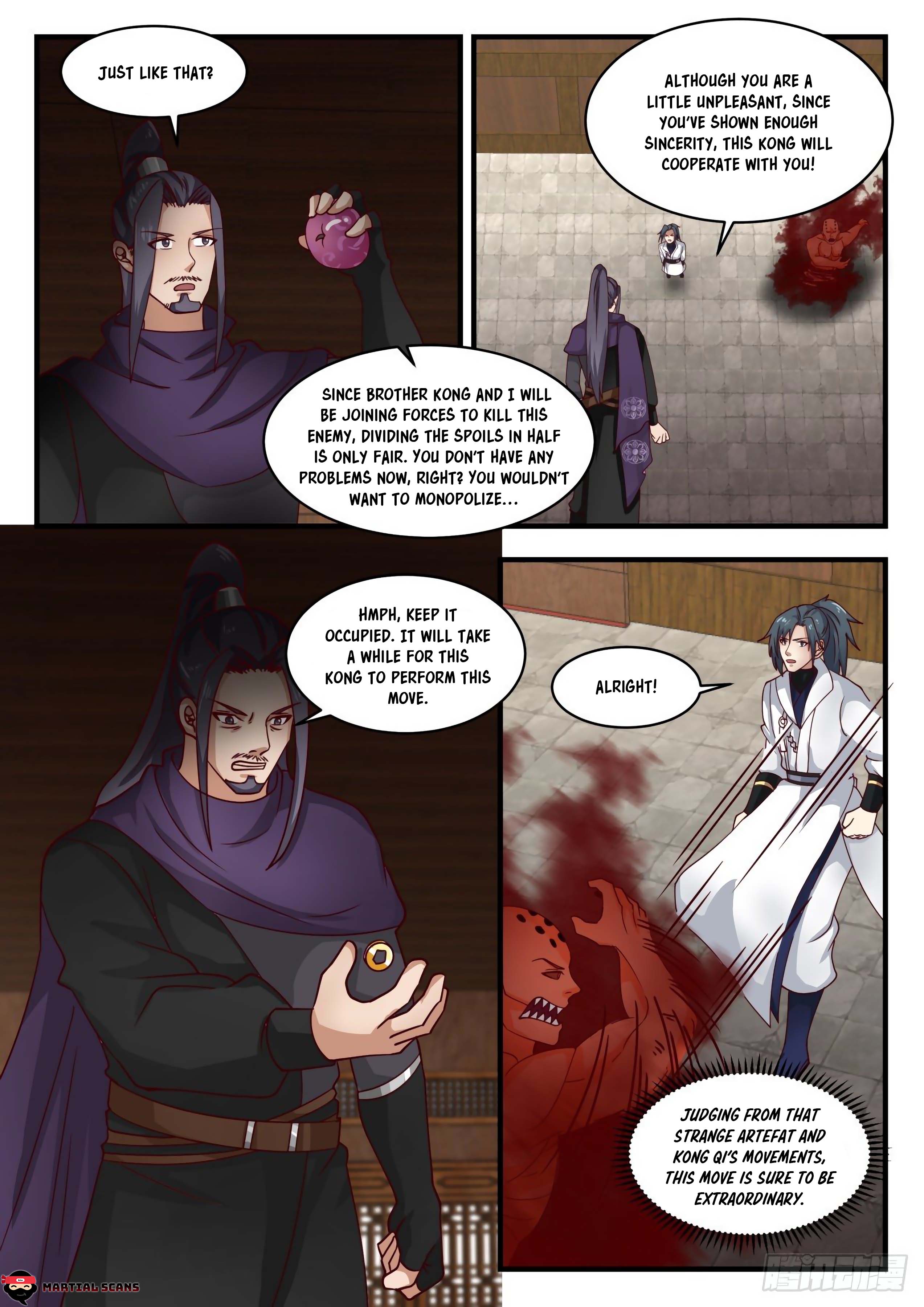 Read Martial Peak EN Manga Online