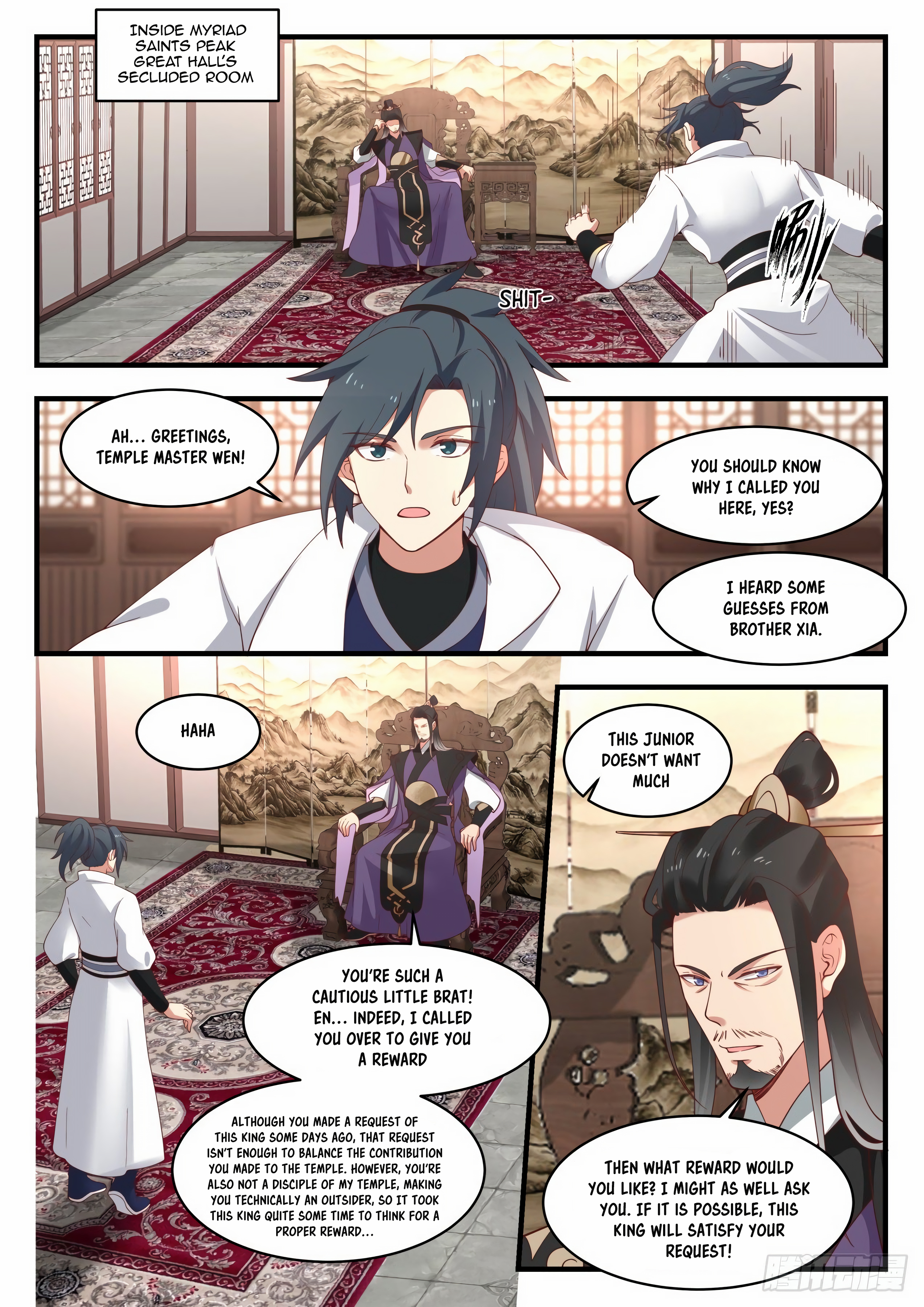 Read Martial Peak EN Manga Online