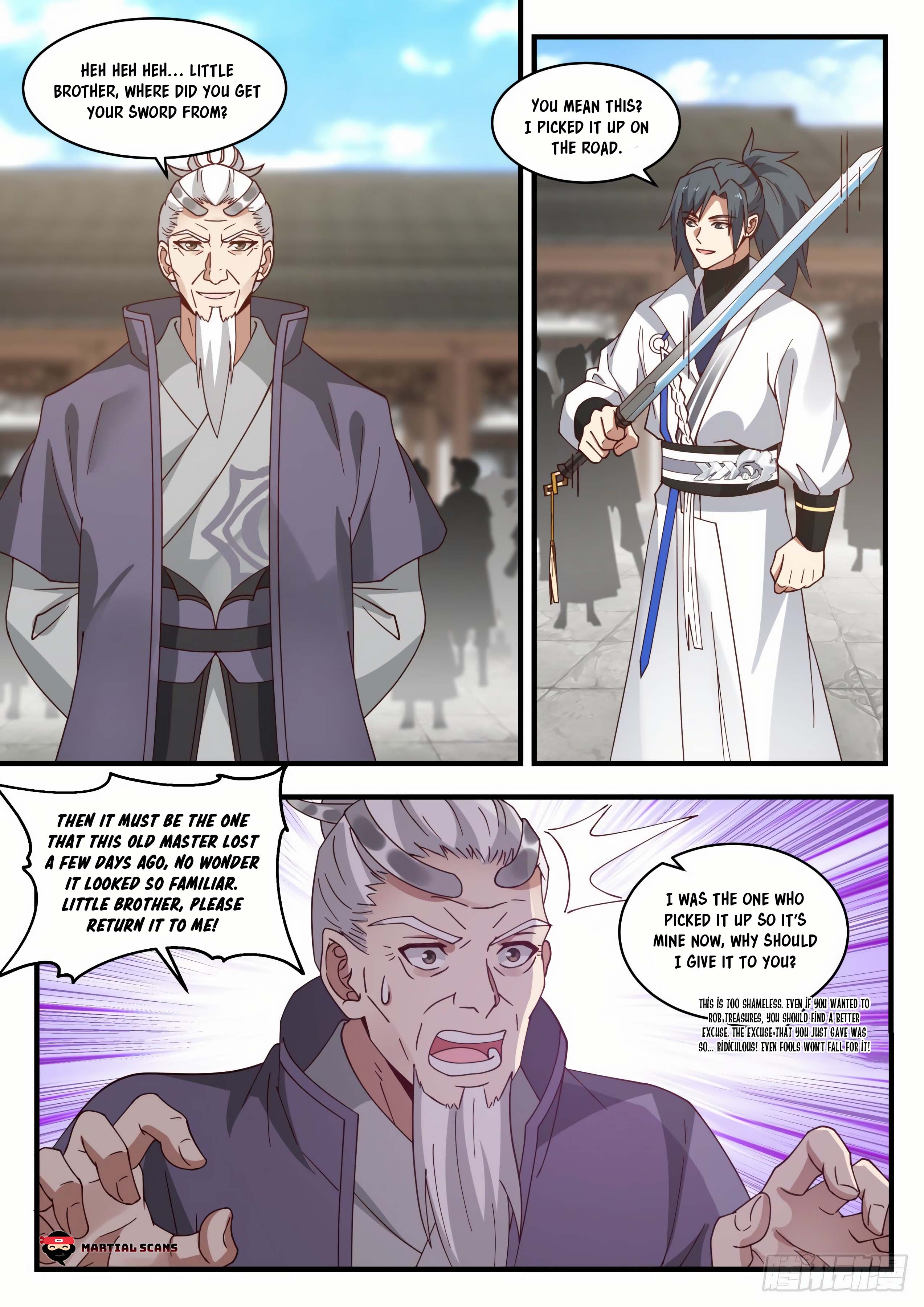 Read Martial Peak EN Manga Online