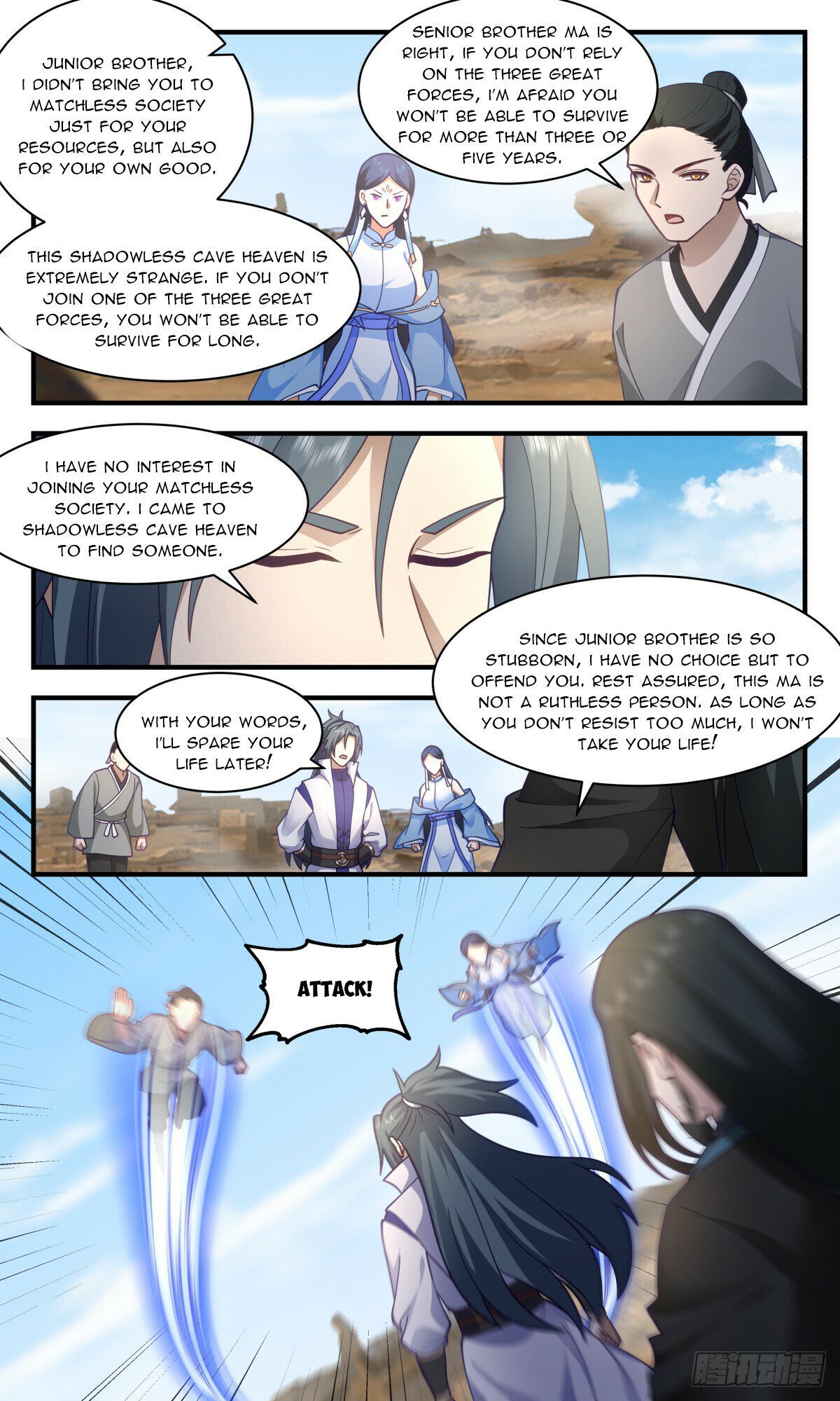 Read Martial Peak EN Manga Online