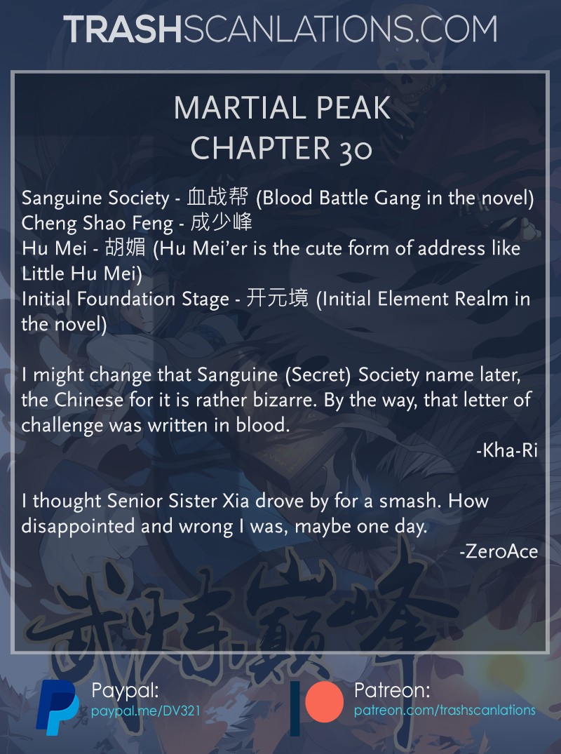 Read Martial Peak EN Manga Online