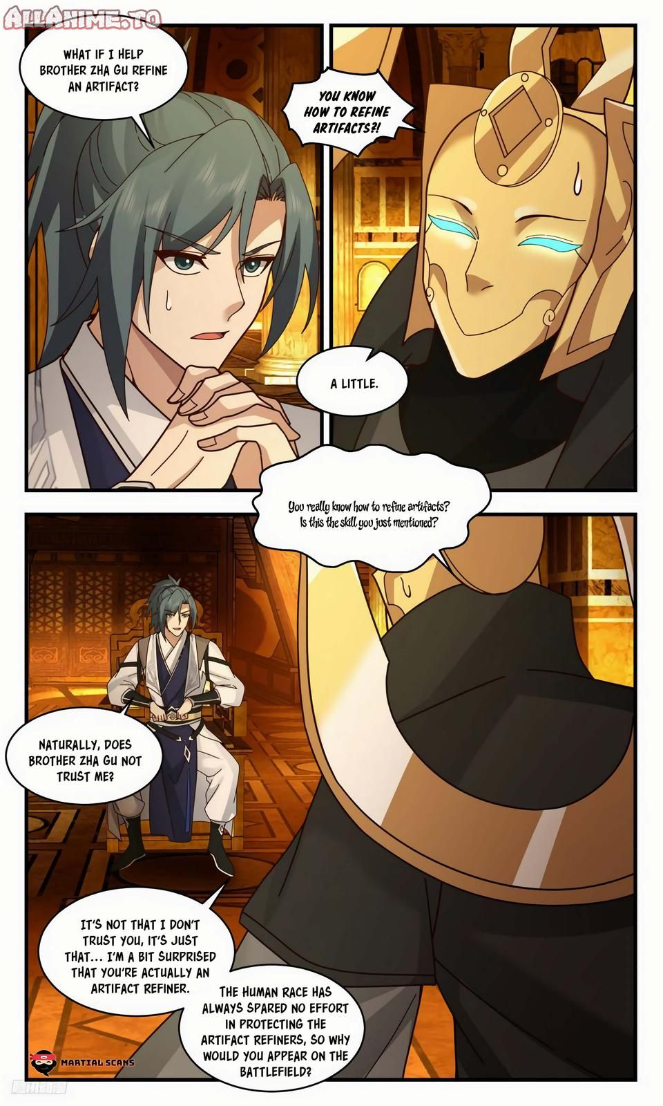 Read Martial Peak EN Manga Online