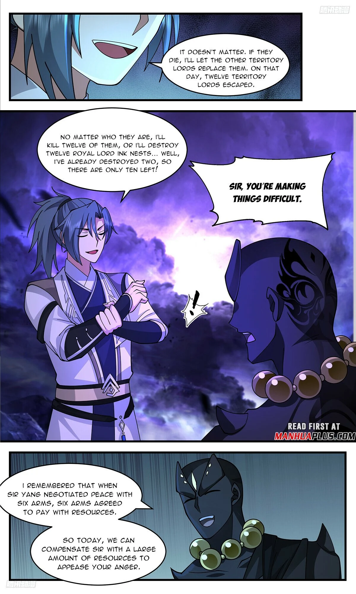 Read Martial Peak EN Manga Online